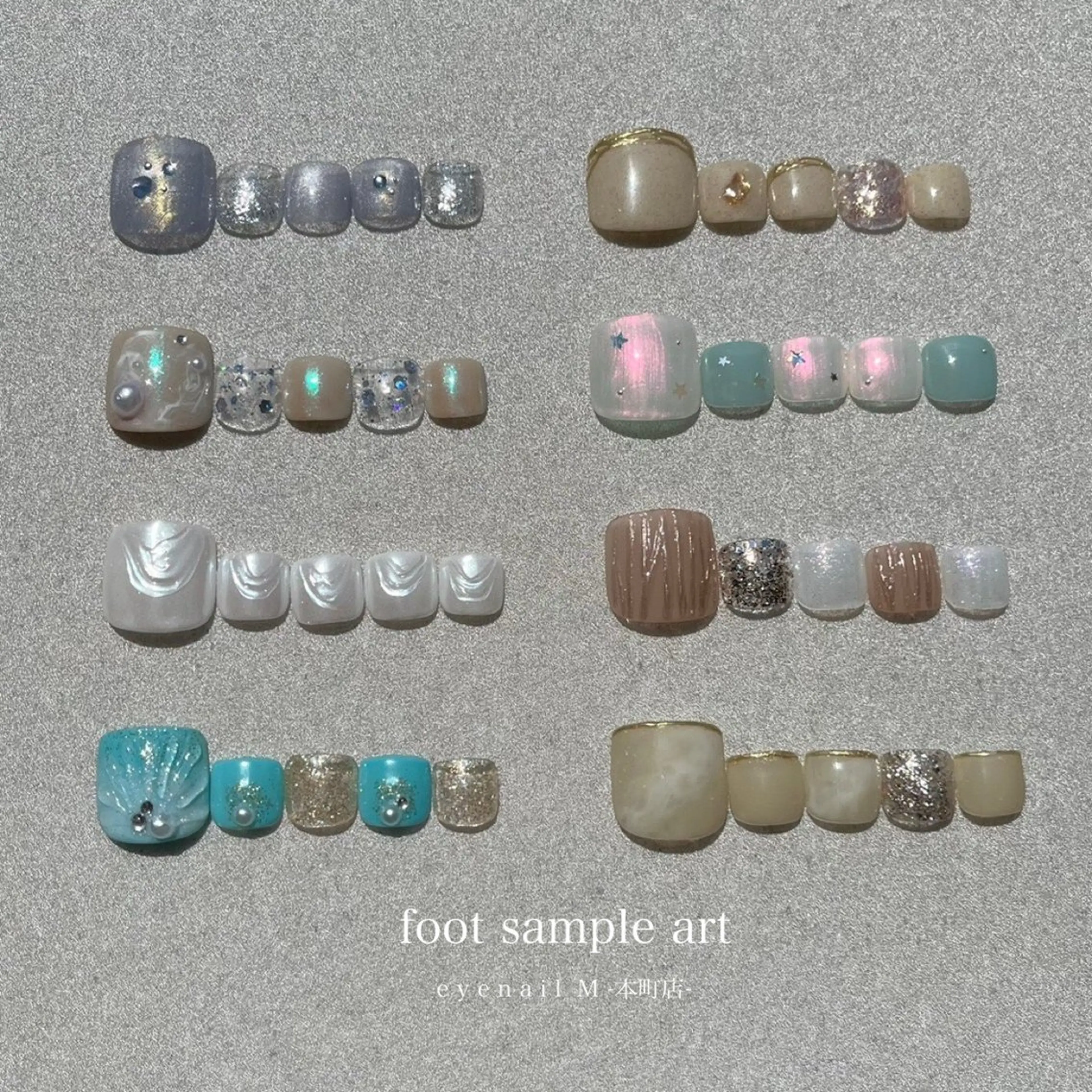ネイル フットネイル 《eyenail M 本町店》のネイルデザイン