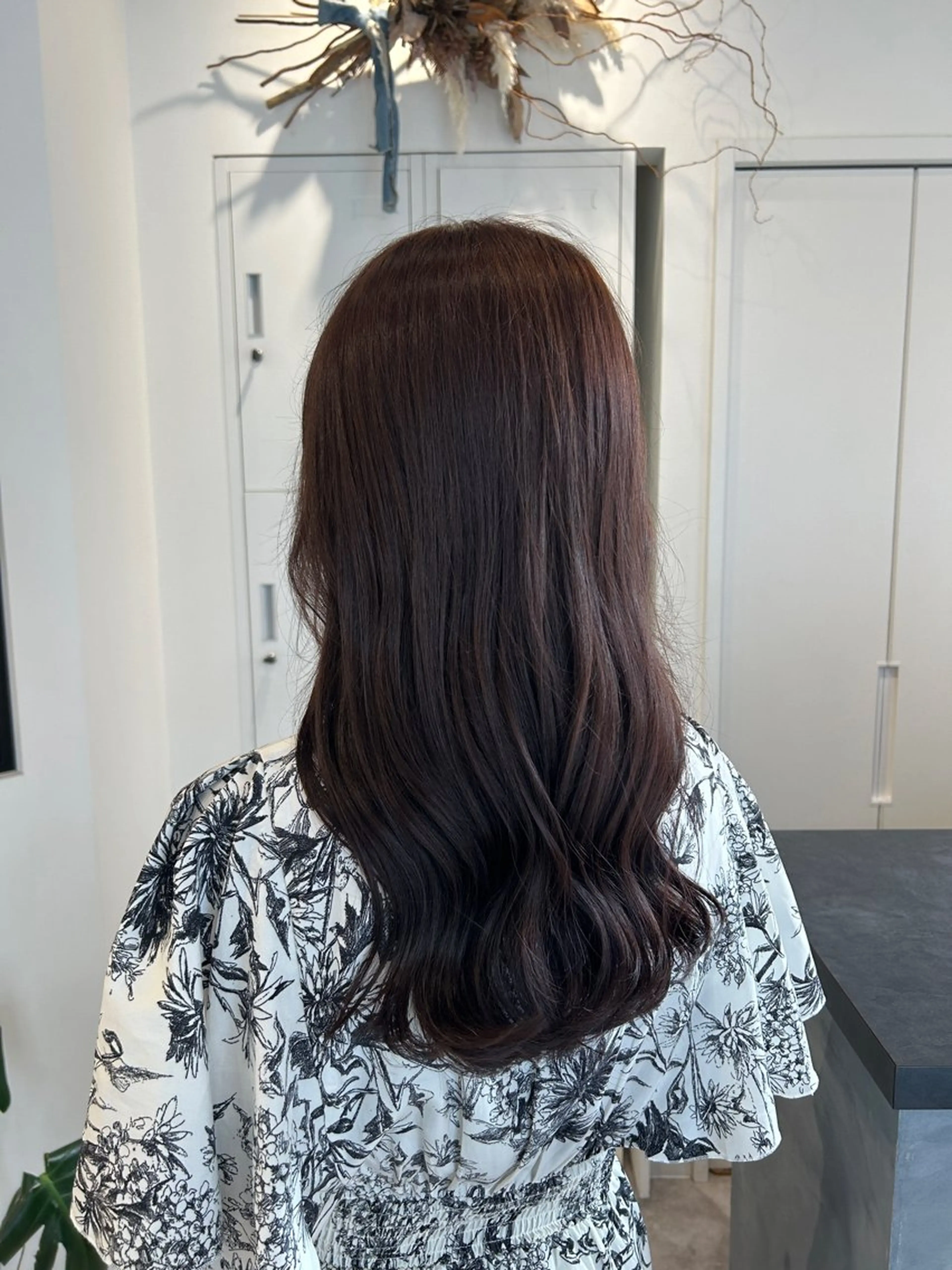 セミロング 平山 千紗のヘアスタイル