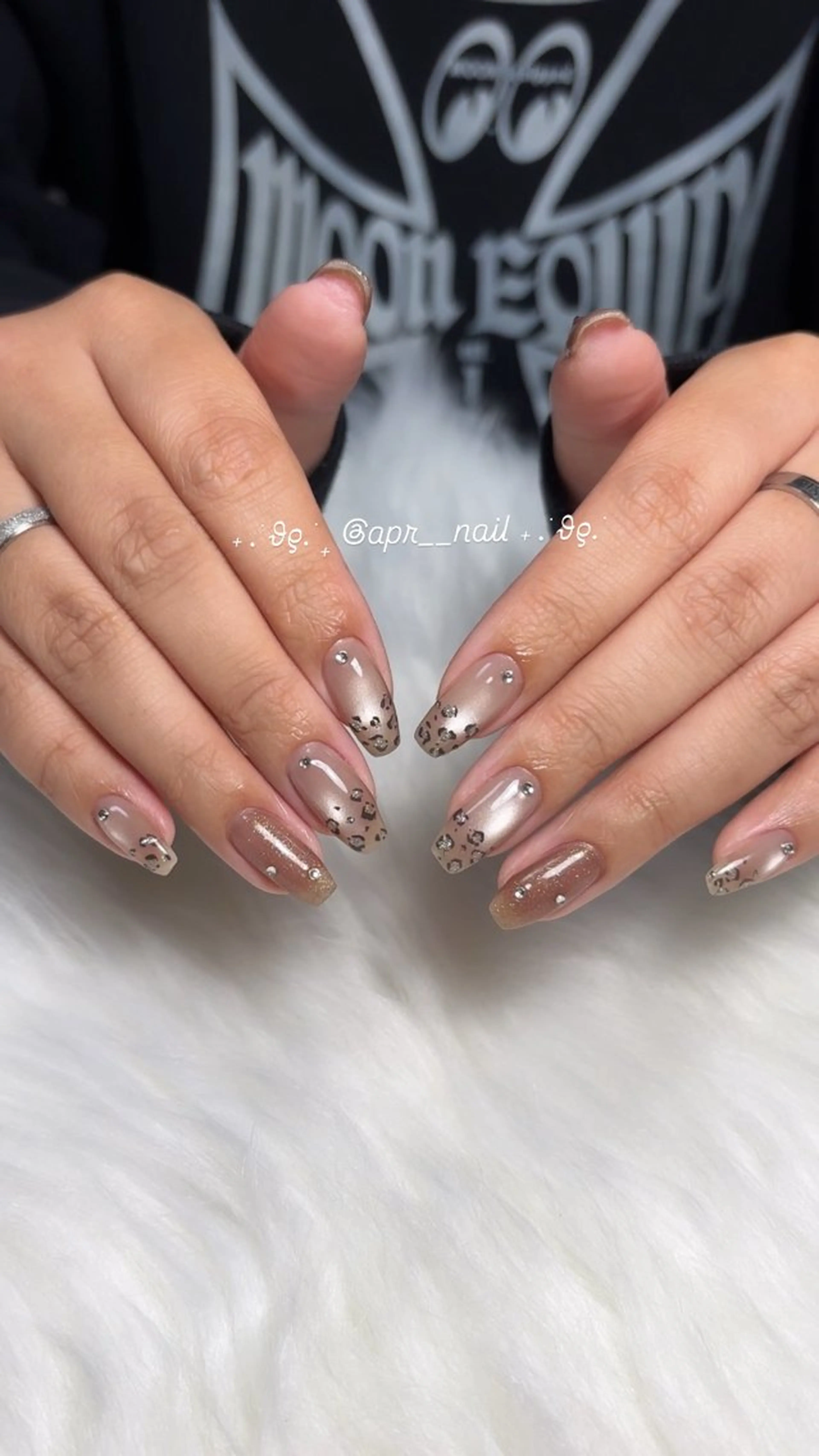 ネイル アニマル柄 Nailsalon apricotのネイルデザイン
