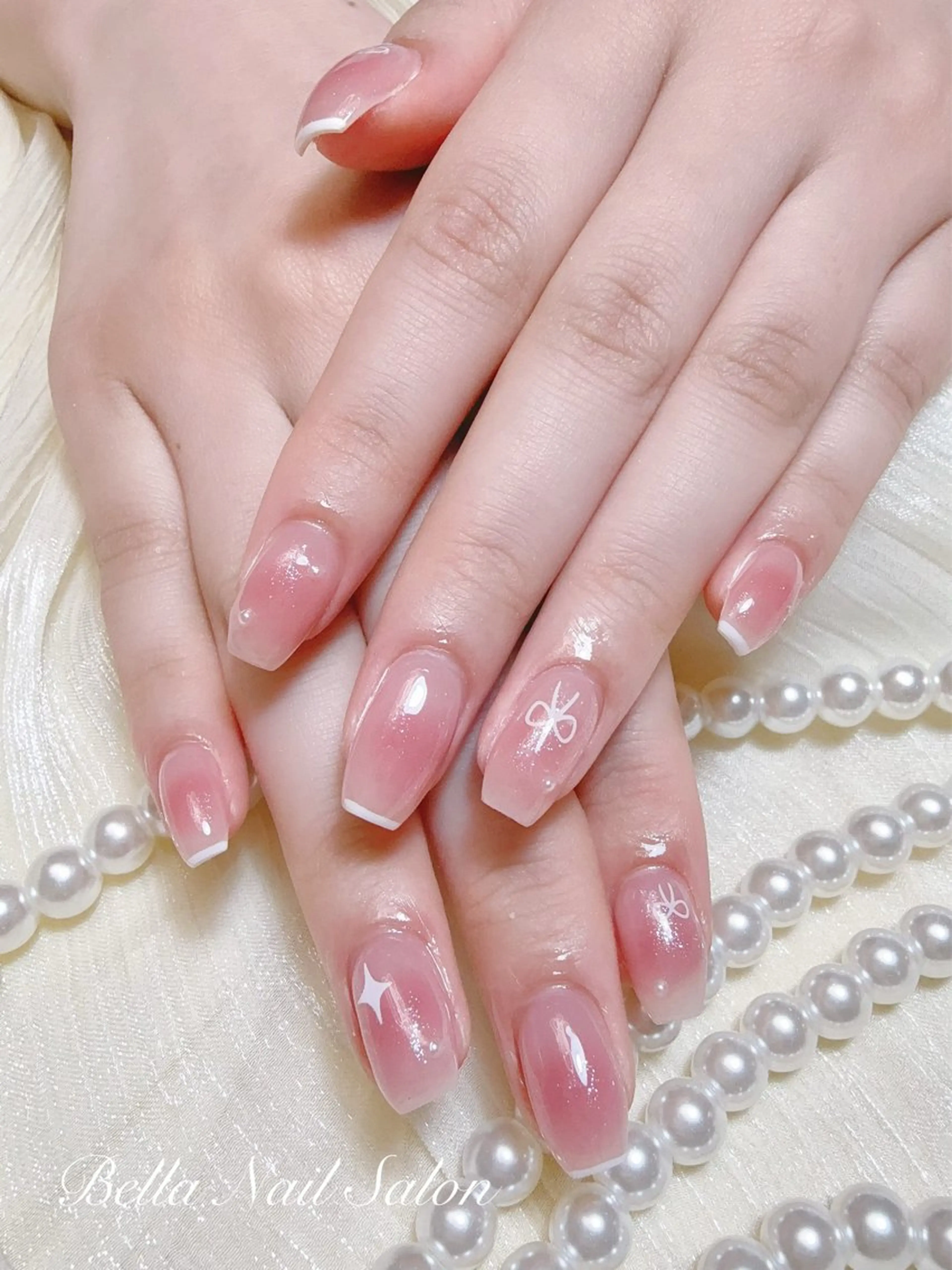 ネイル ハンドネイル Bella Nail Salonパラジェルのネイルデザイン
