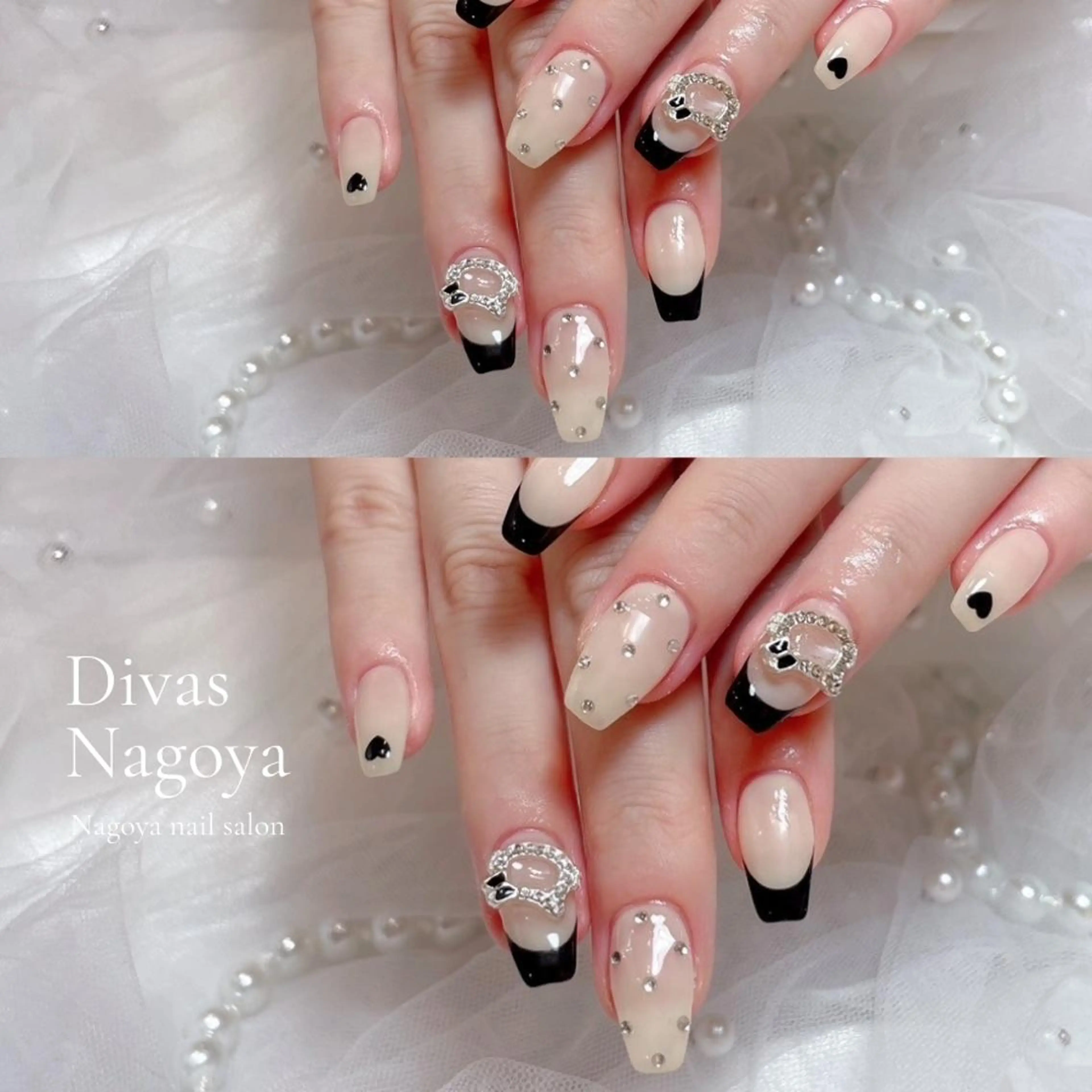 ネイル 長さ出し ジェルネイル 韓国ネイル マグネットネイル 持ち込み 🎀Sakae D.d nail🎀のネイルデザイン