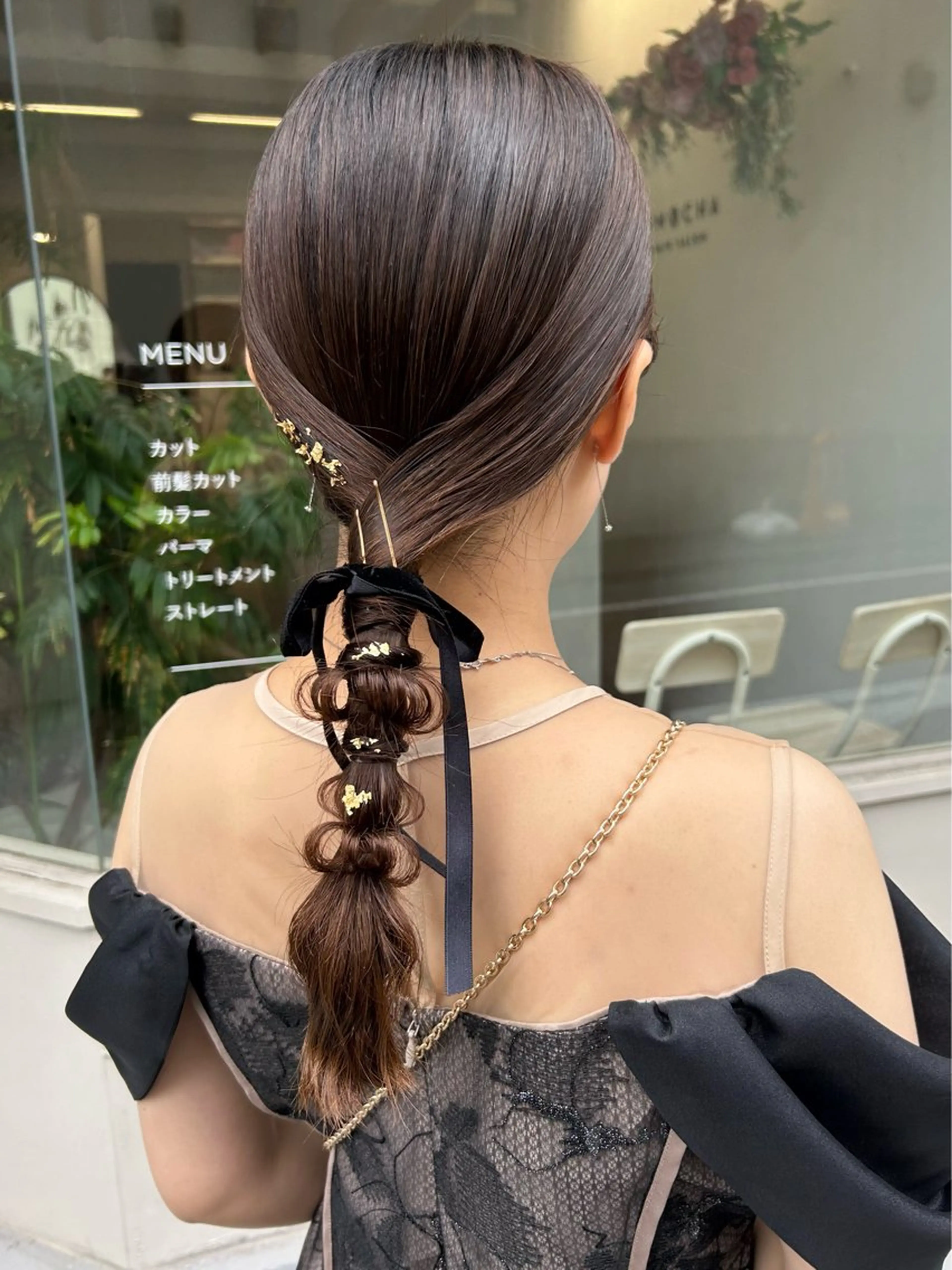 ヘアアレンジ ヘアセット 土田 愛友のヘアスタイル