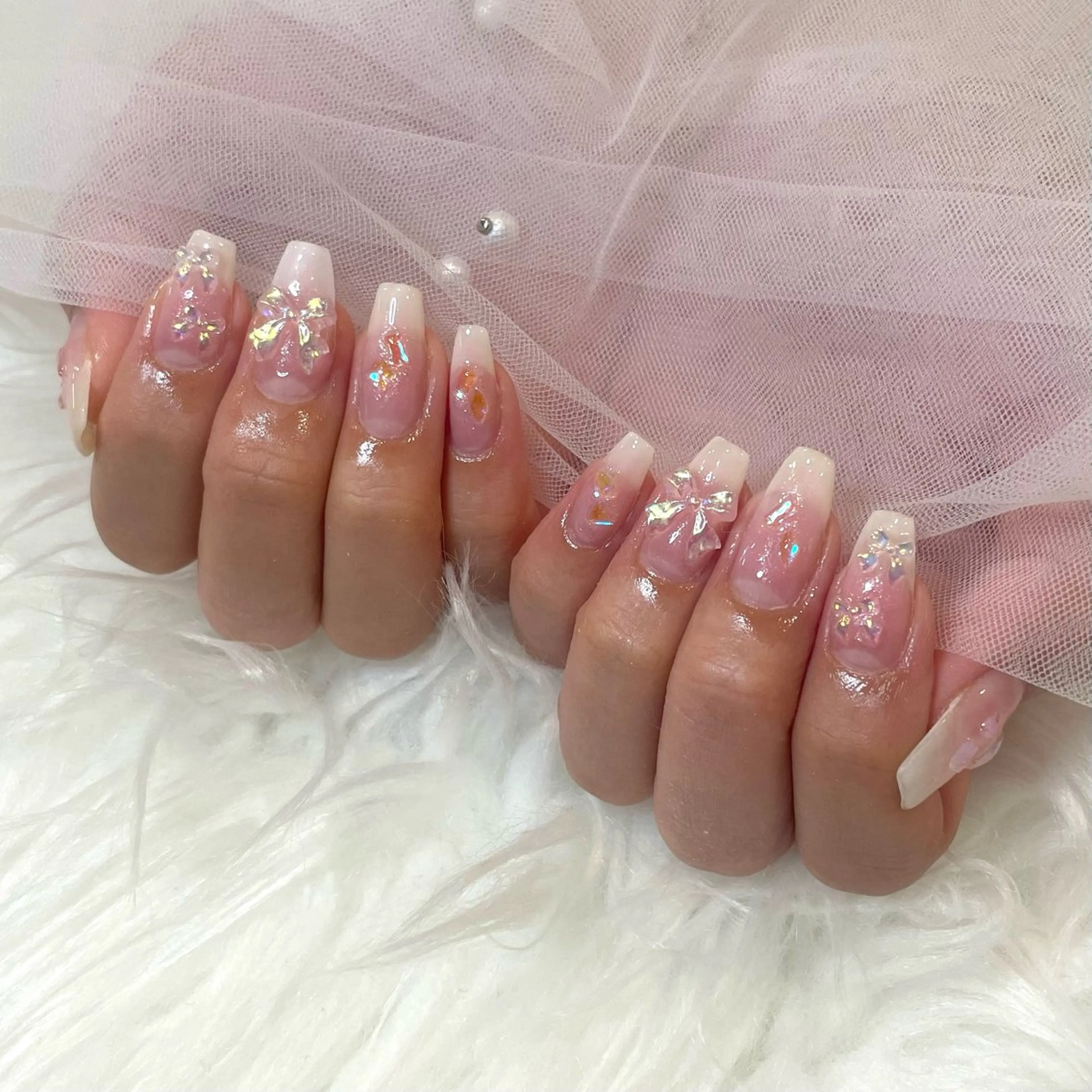 ネイル ハンドネイル yurika 🌷.*･ﾟのネイルデザイン