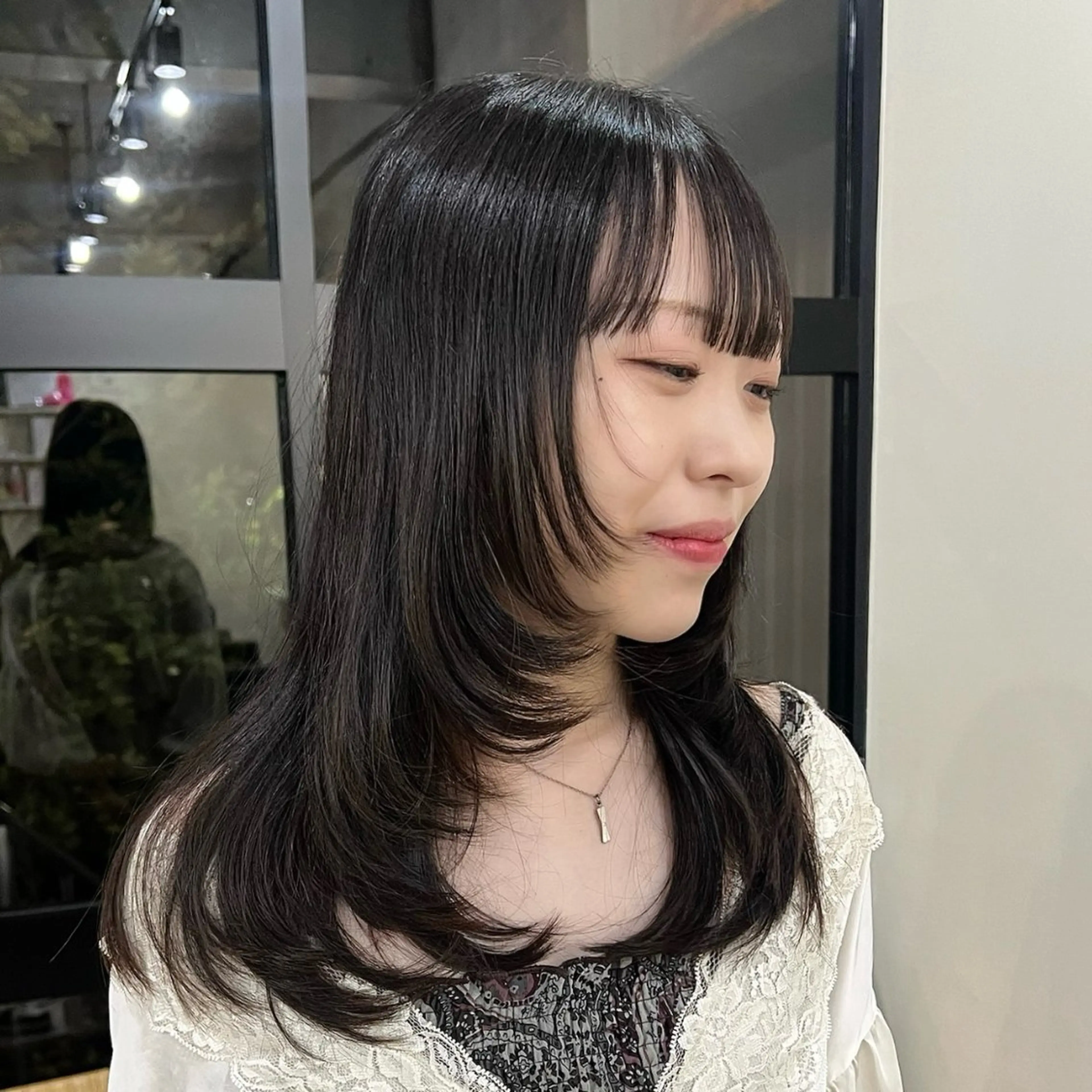 ミディアム レイヤーカット LA KING KYOTO所属・✨モデル様募集中　✨ ハーツのヘアスタイル