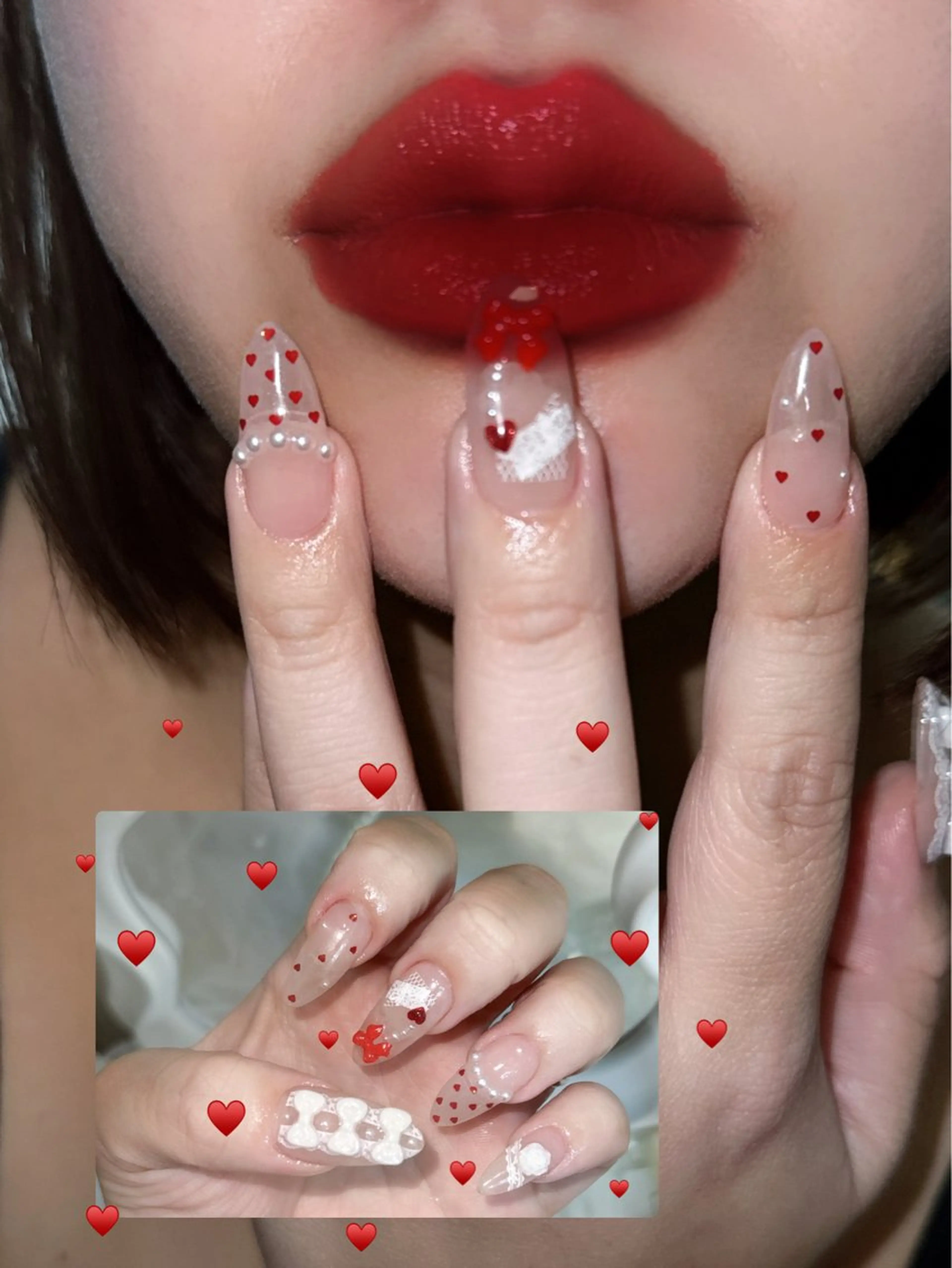 ネイル ハンドネイル ERINA ♥のネイルデザイン