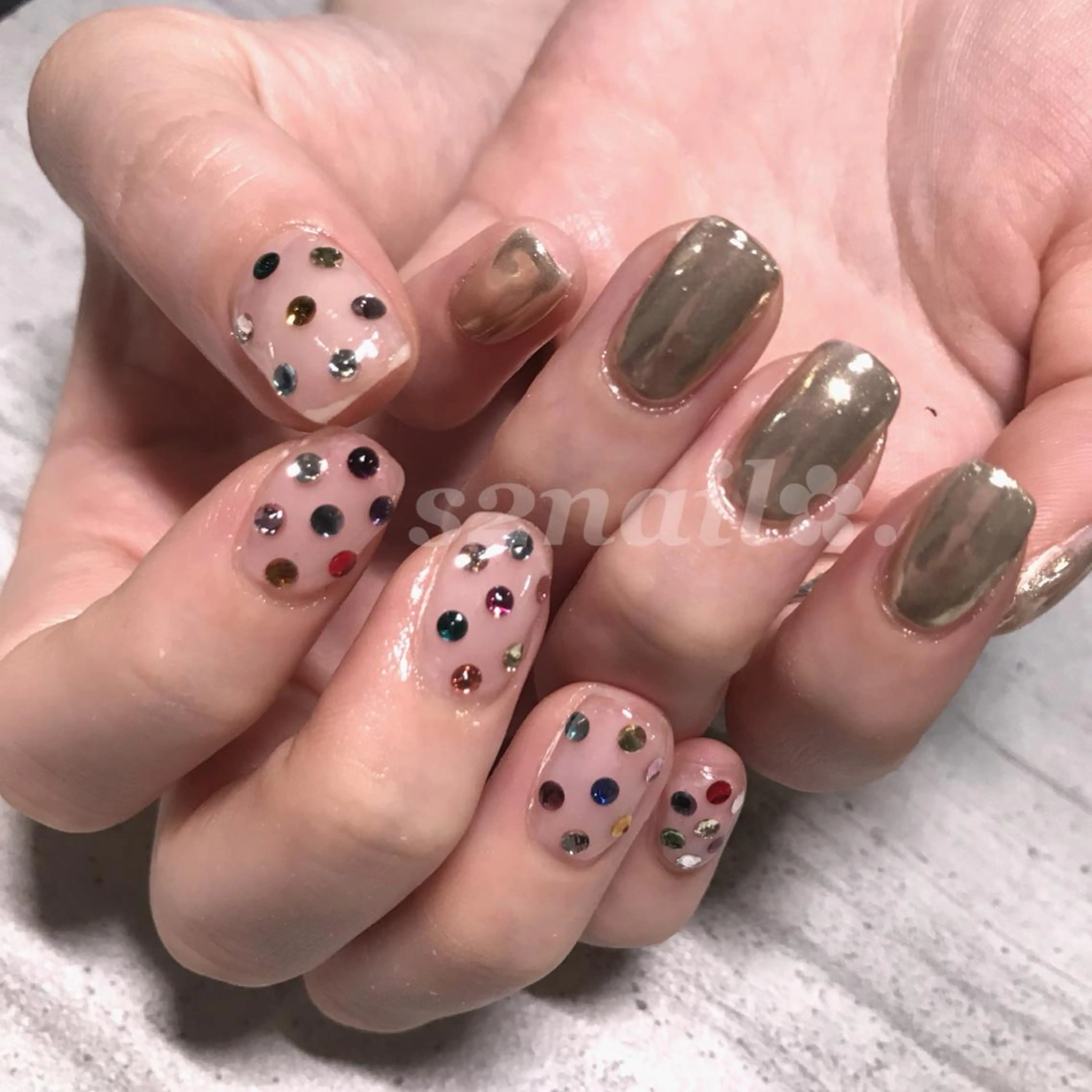 ネイル GO TODAY SHAiRE SALON mico店所属・SHIHO🎀原宿 表参道/パラジェルのネイルデザイン