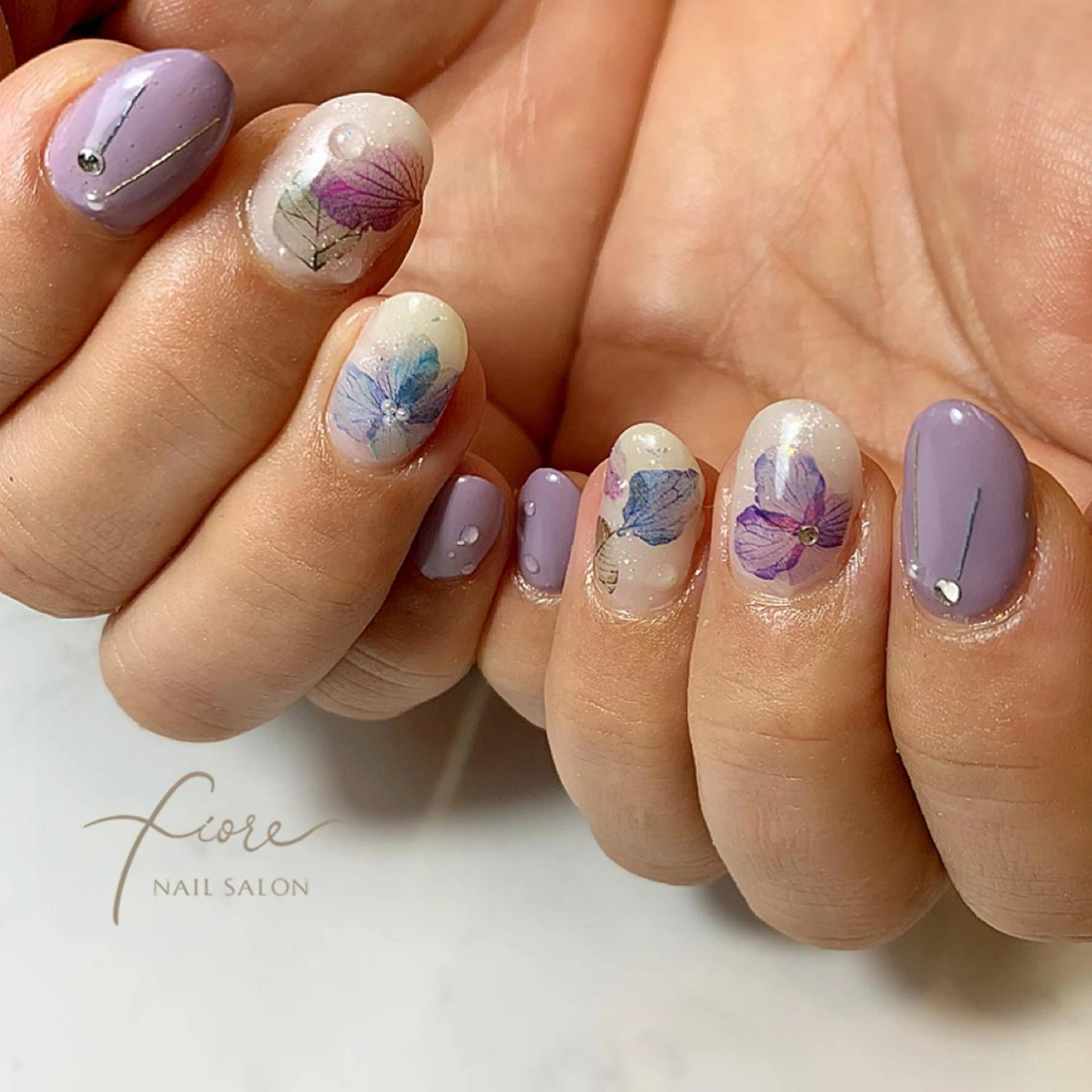 ネイル ハンドネイル フィオーレ  fiore所属・fiore みゆきのネイルデザイン