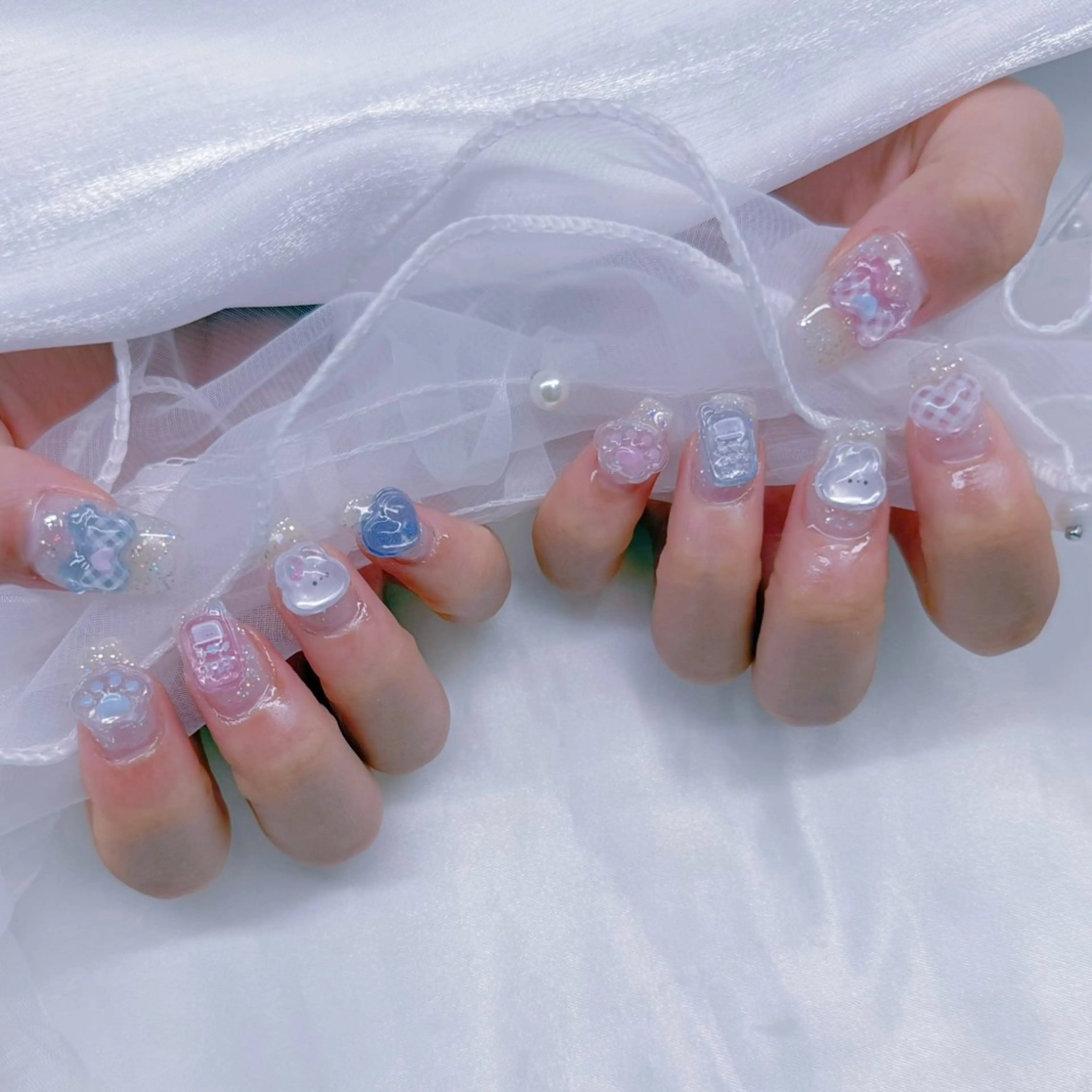 ネイル ハンドネイル Romymoon nail帆南☾ ໋のネイルデザイン