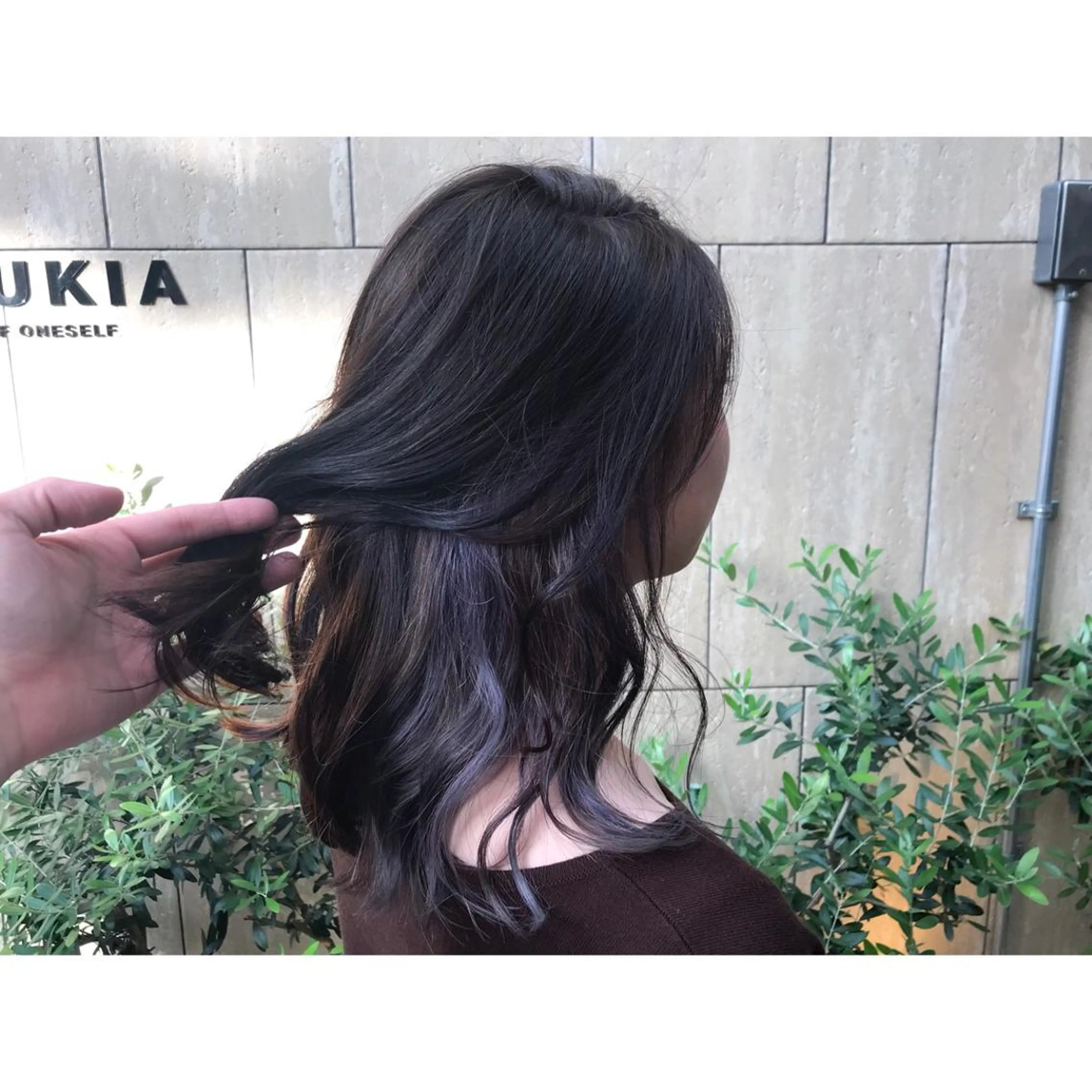 セミロング カラー BASUKIA 西宮 甲子園口所属・𝙢𝙚𝙣'𝙨 𝙝𝙖𝙞𝙧高津のヘアスタイル