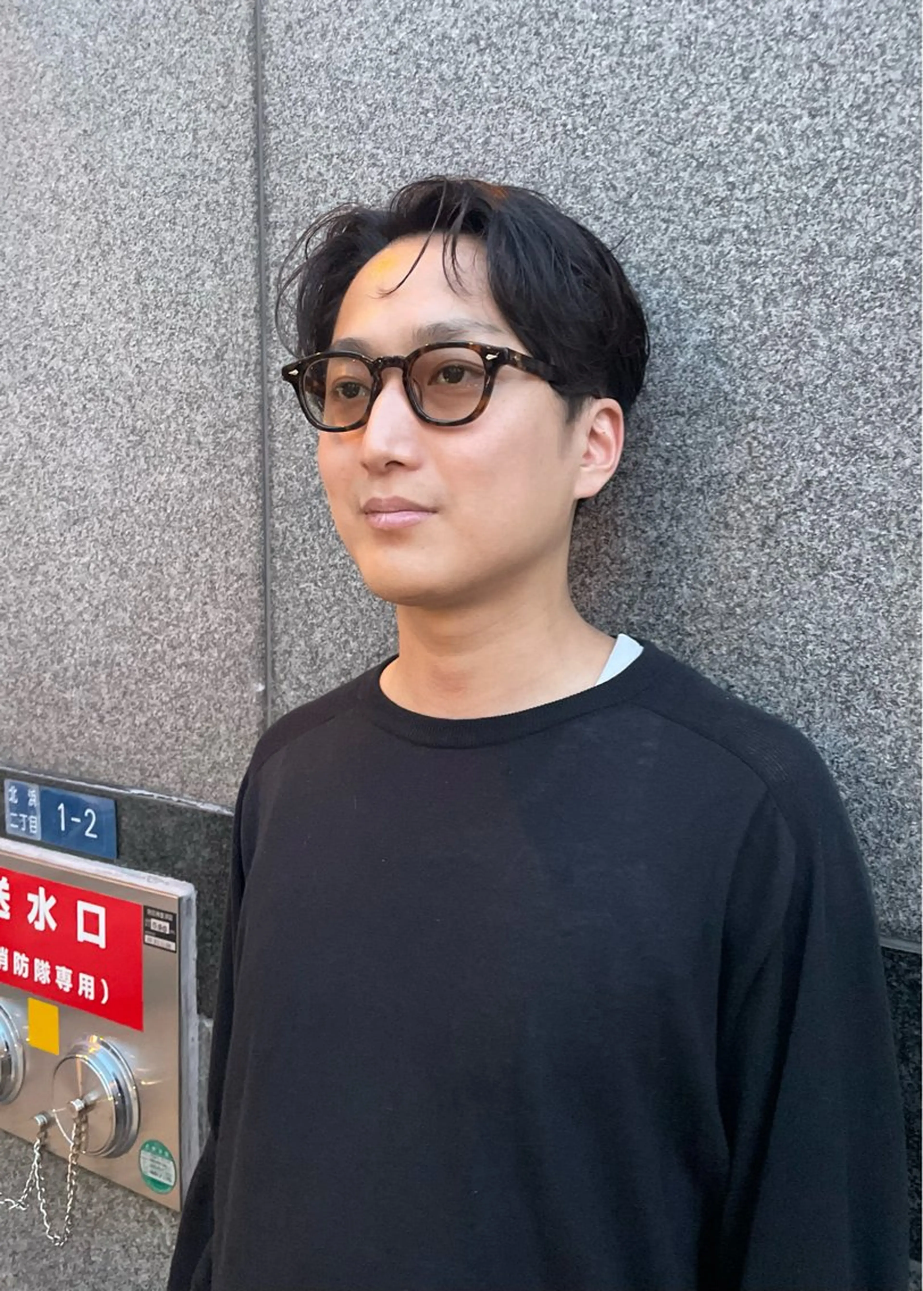 パーマ メンズ Lolonois梅田 澤田　葵のヘアスタイル