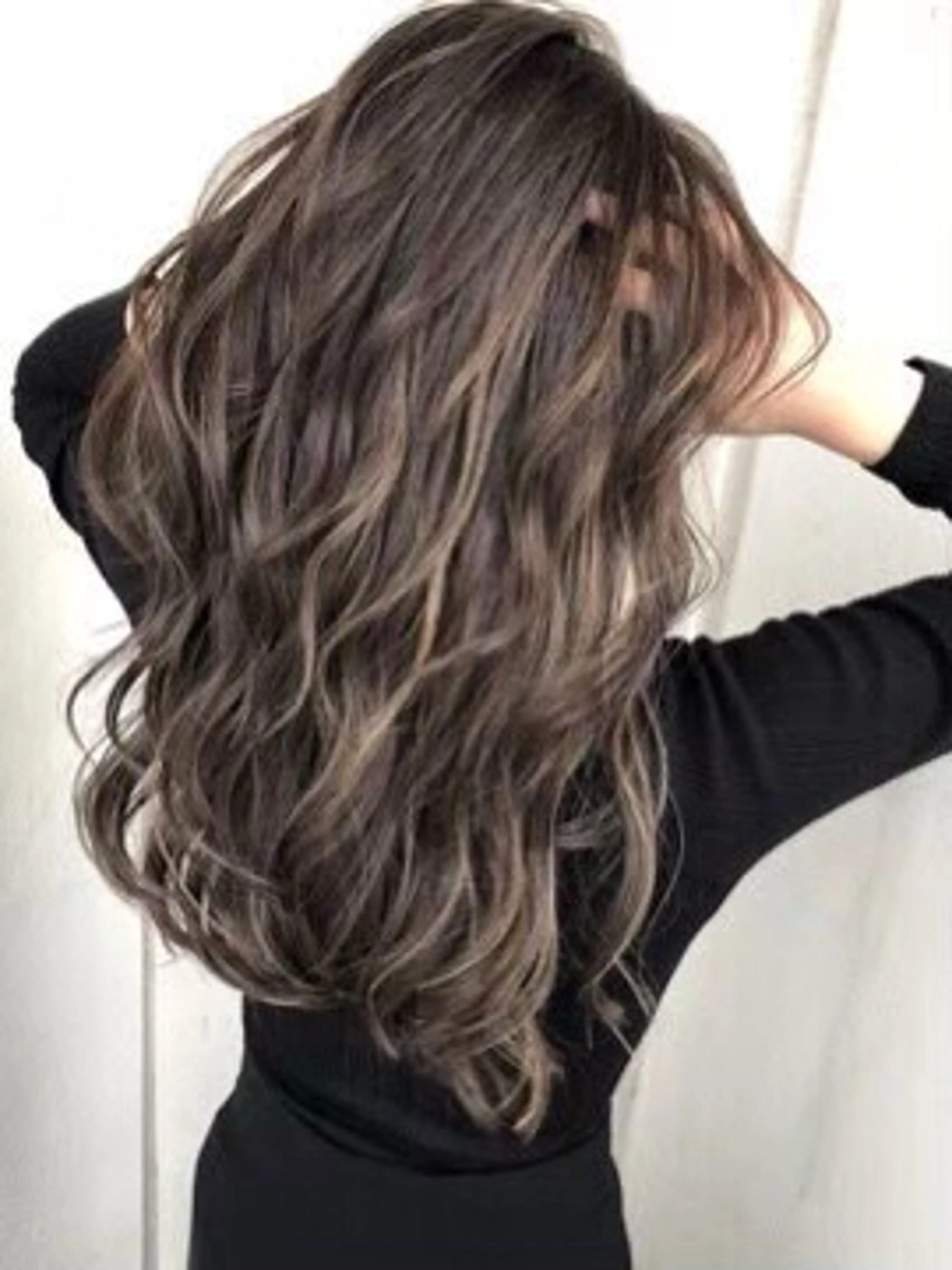 ロング 上本 真永のヘアスタイル