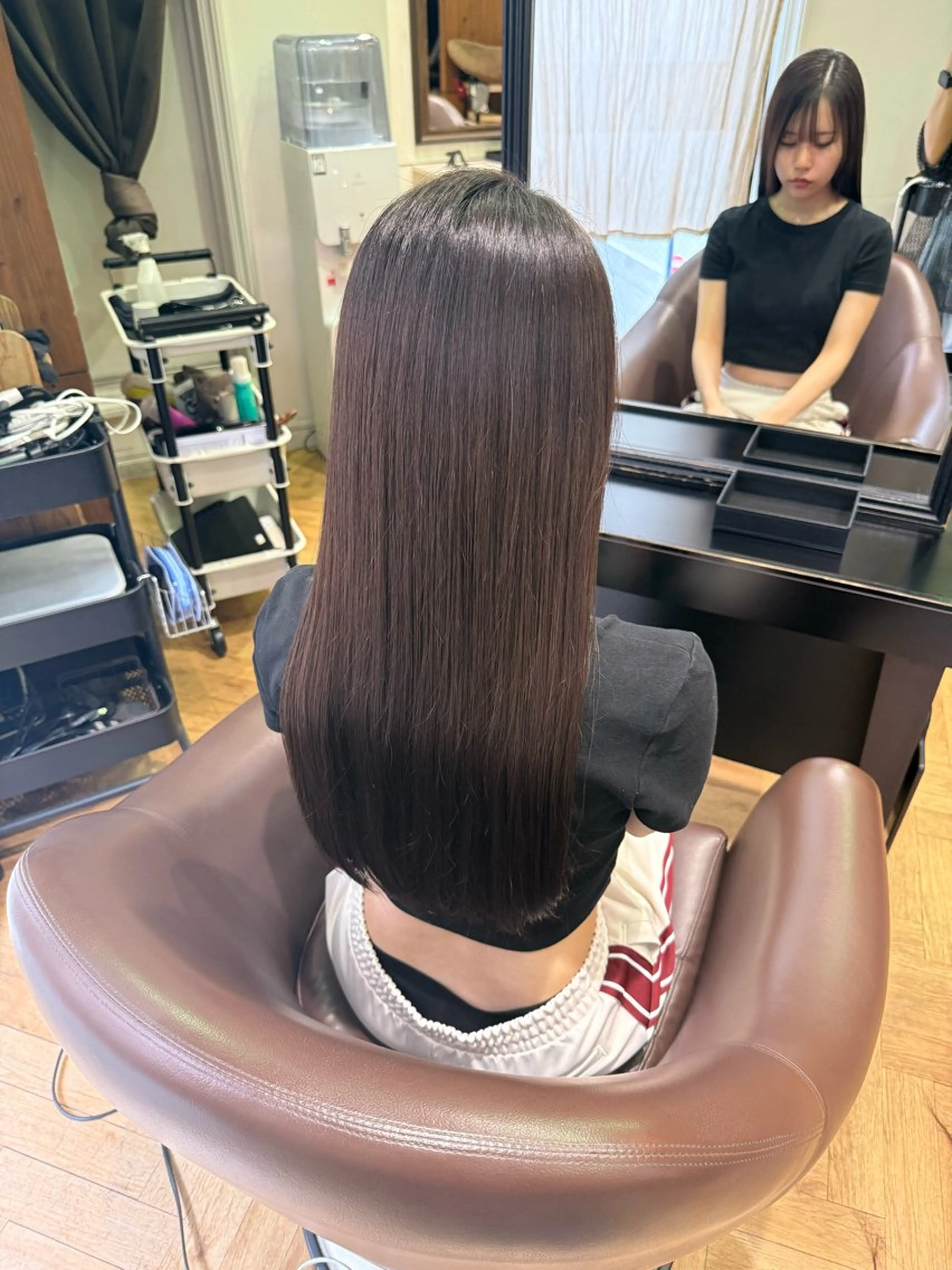 ロング 溝口 槙里也のヘアスタイル