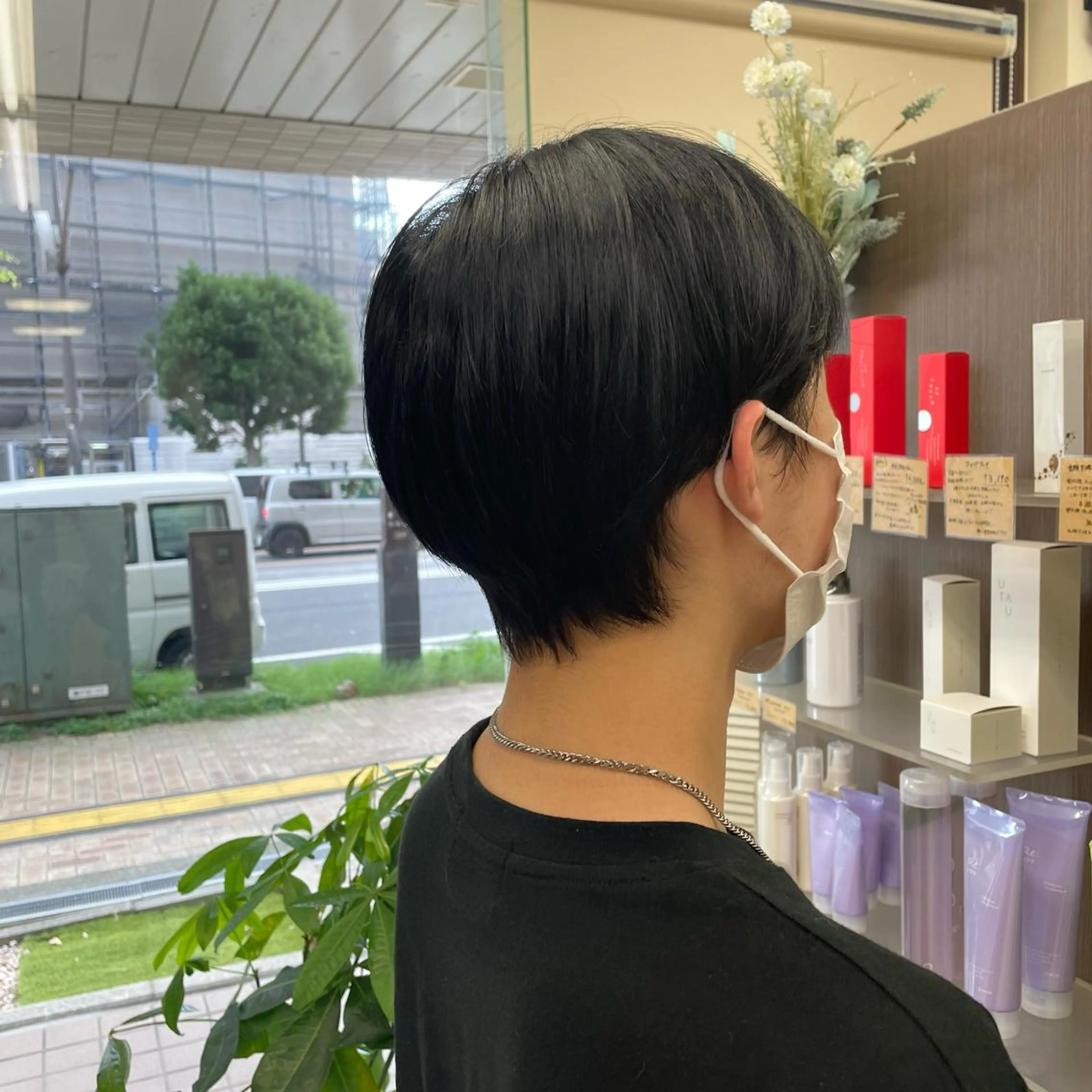 ショート ヘアカラー ダブルカラー/韓国 ヘア/さわのあかねのヘアスタイル