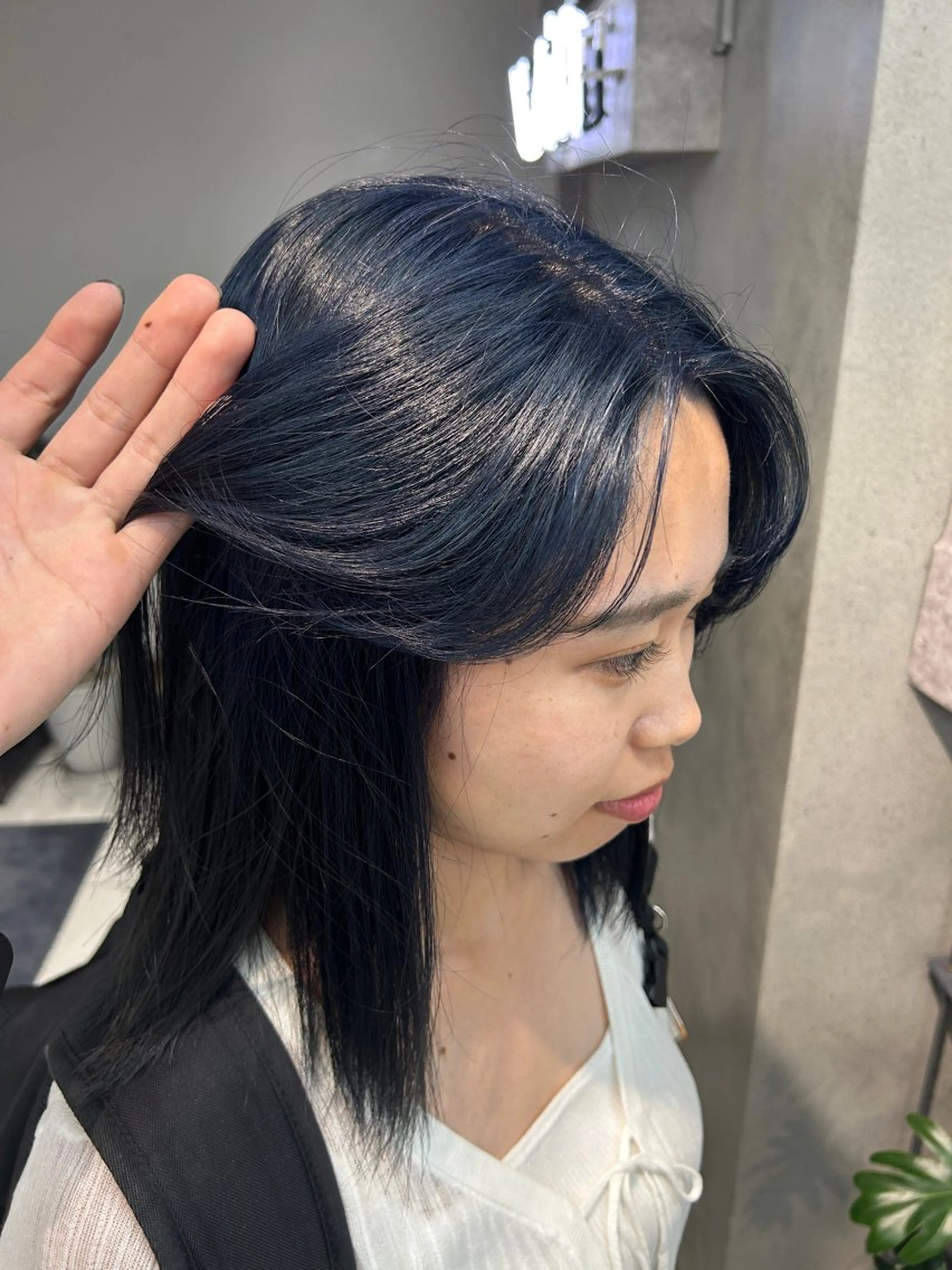 セミロング vain(ヴェイン)所属・レイヤー艶 カラー/kougaのヘアスタイル