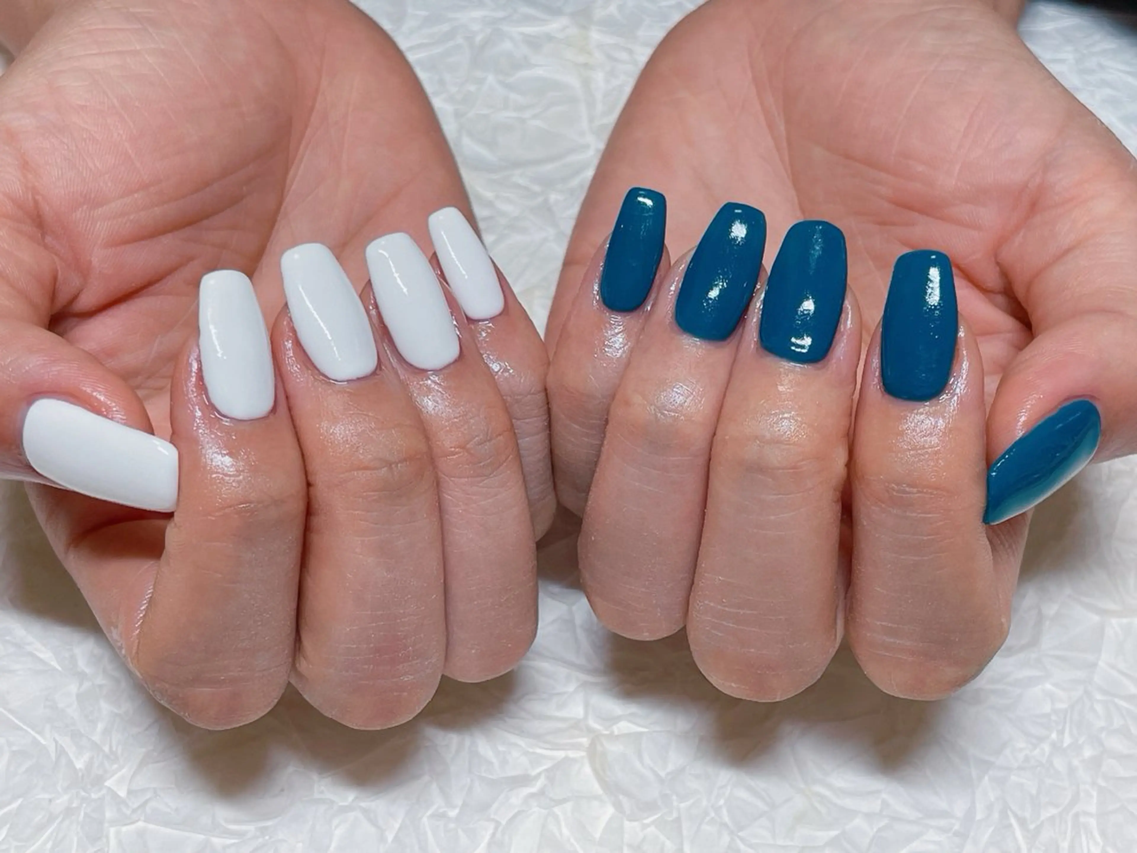 ネイル アートネイル チークネイル ジェルネイル グラデーション マグネットネイル ハンドネイル ゆ か_Nails💫のネイルデザイン