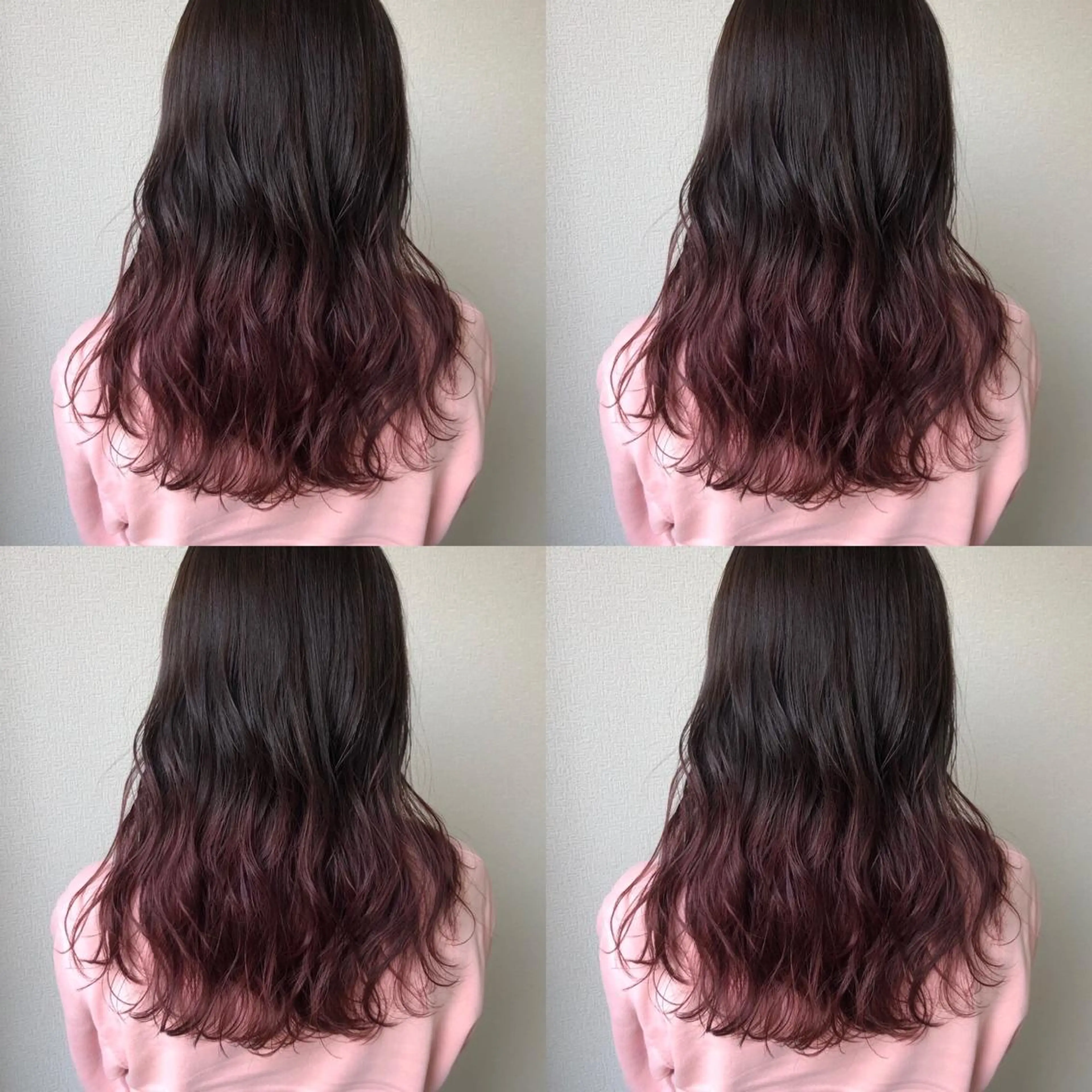 ロング カラー ヘアカラー Hanna by W_SALONのヘアスタイル