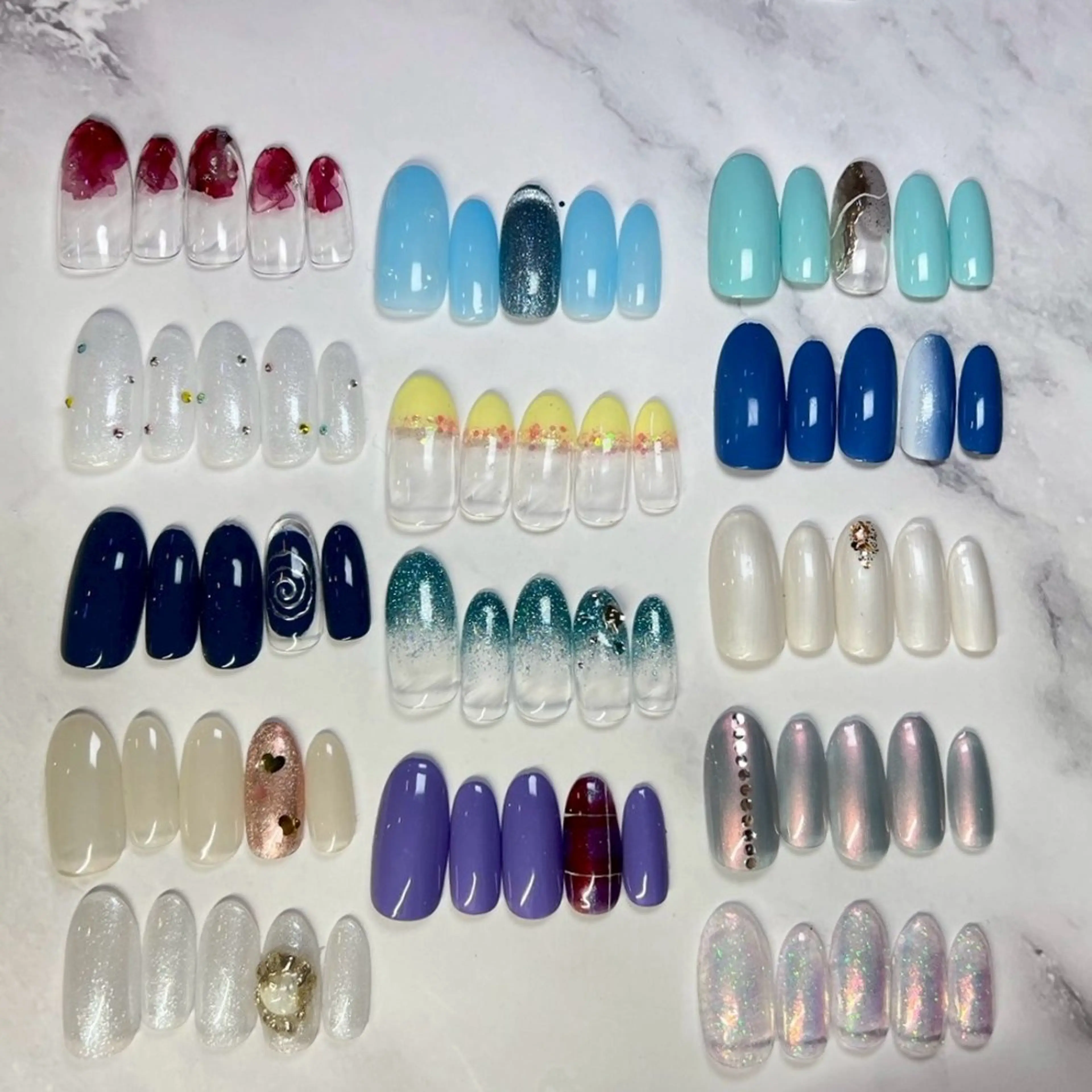 ネイル ショートネイル ハンドネイル elu 船橋店 Fukaのネイルデザイン