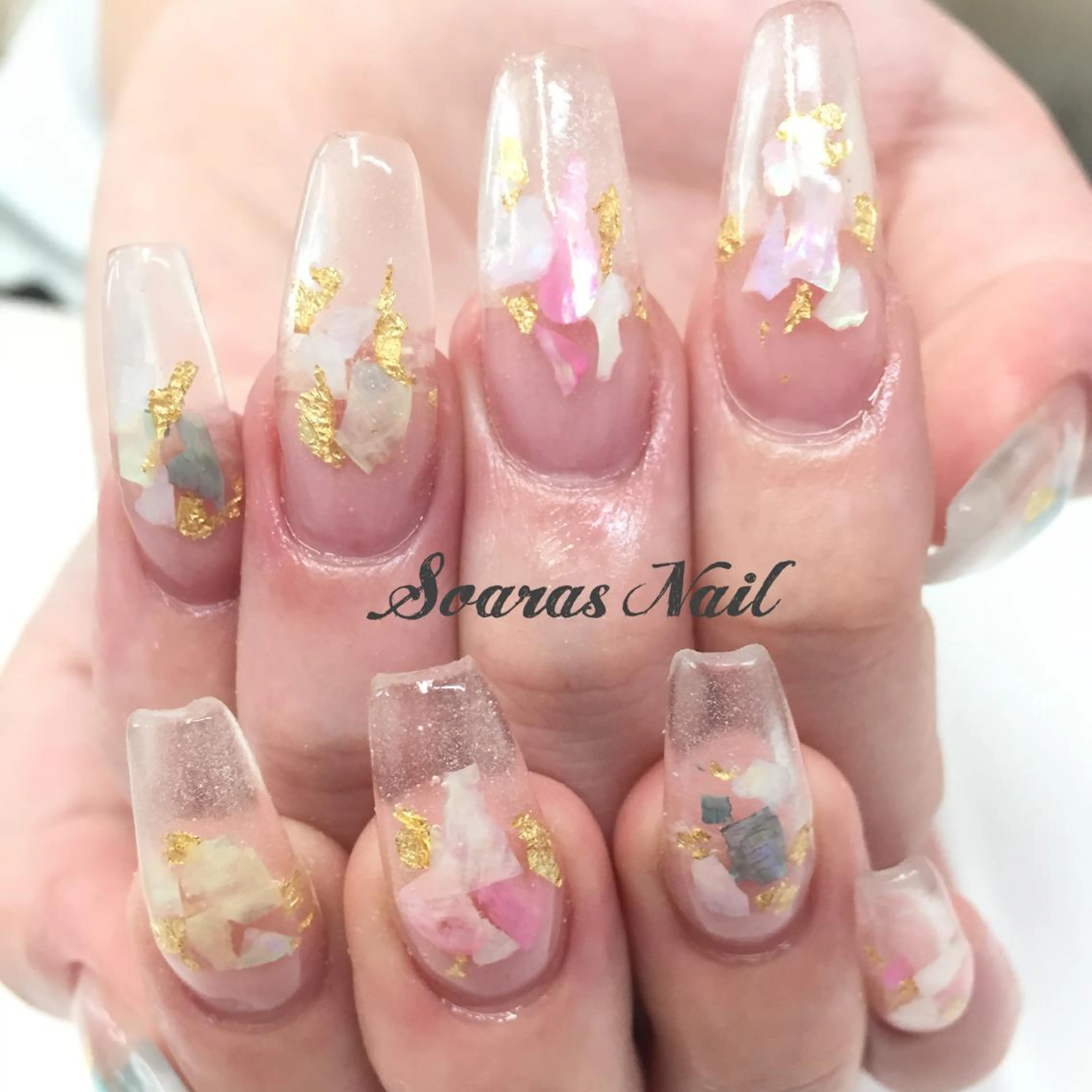 ネイル スカルプネイル ハンドネイル soaras nailのネイルデザイン