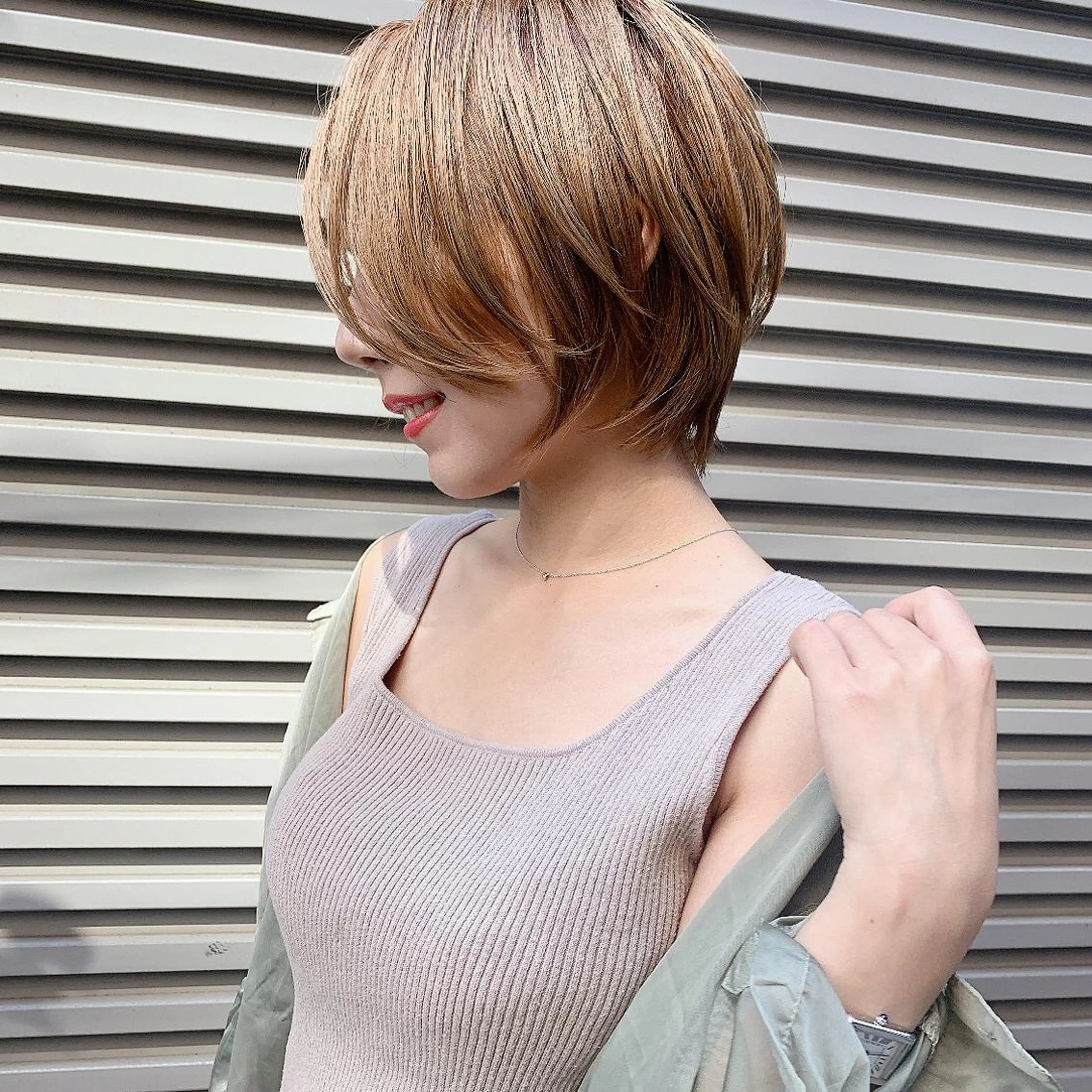ショート calna by  elmo所属・ショート特化美容師 大阪京橋　大本　渉のヘアスタイル