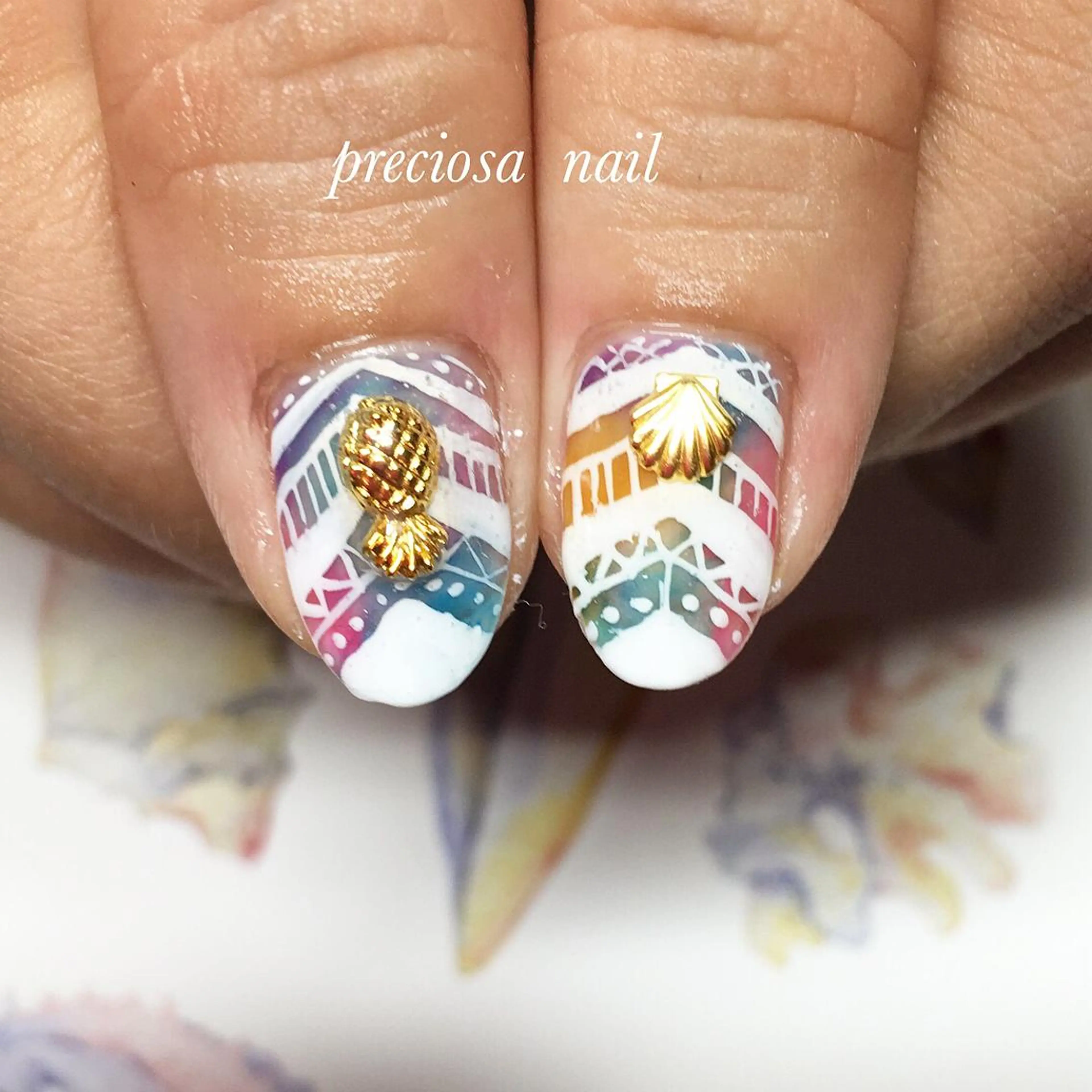 ネイル preciosa.nail所属・久場 晴美のネイルデザイン