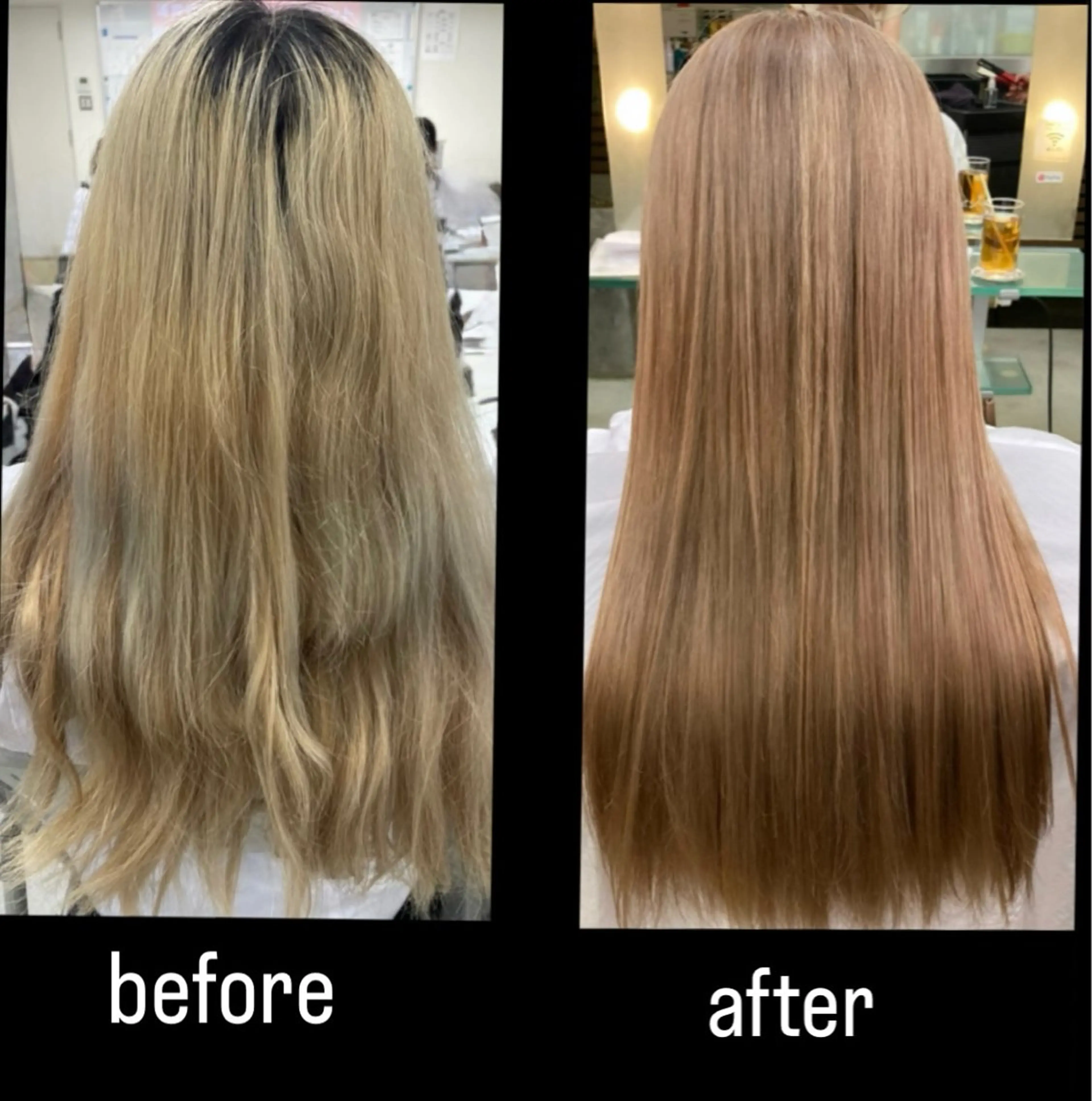 ロング カット ヘアカラー トリートメント HAIR MAKE GLOSSY所属・⭐︎ SAYAKAのヘアスタイル