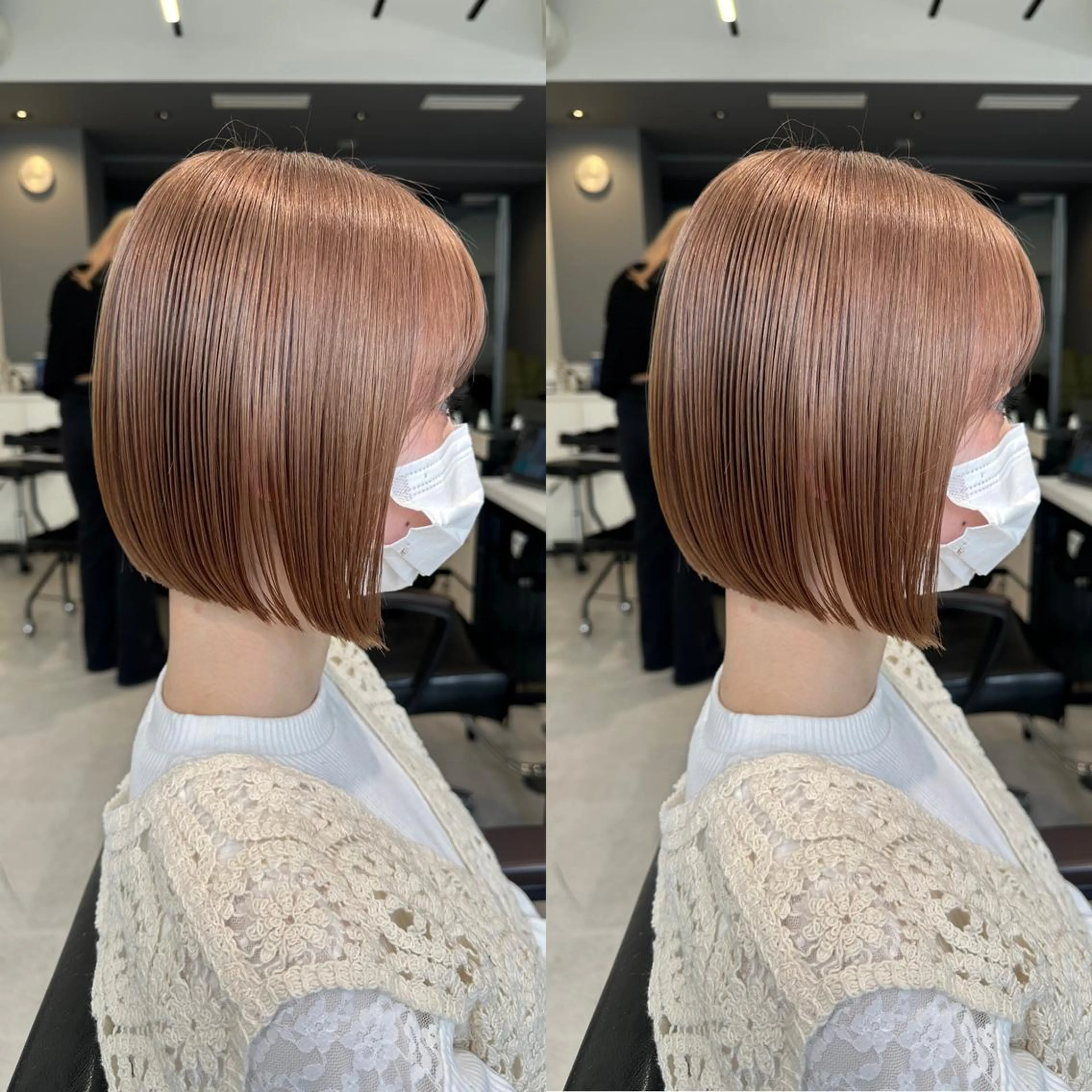 💛minimo限定💛リタッチブリーチ+カラーの写真