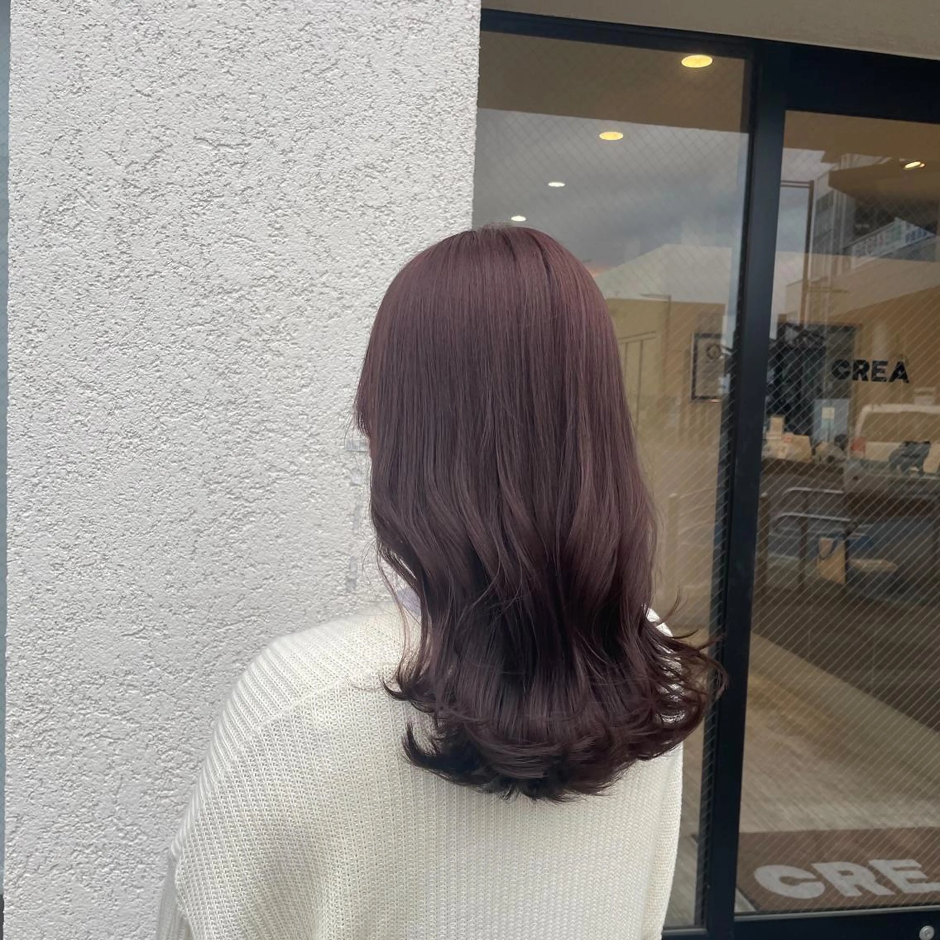 ロング カラー ヘアアレンジ KEEN.渋沢/ 横溝小夏のヘアスタイル