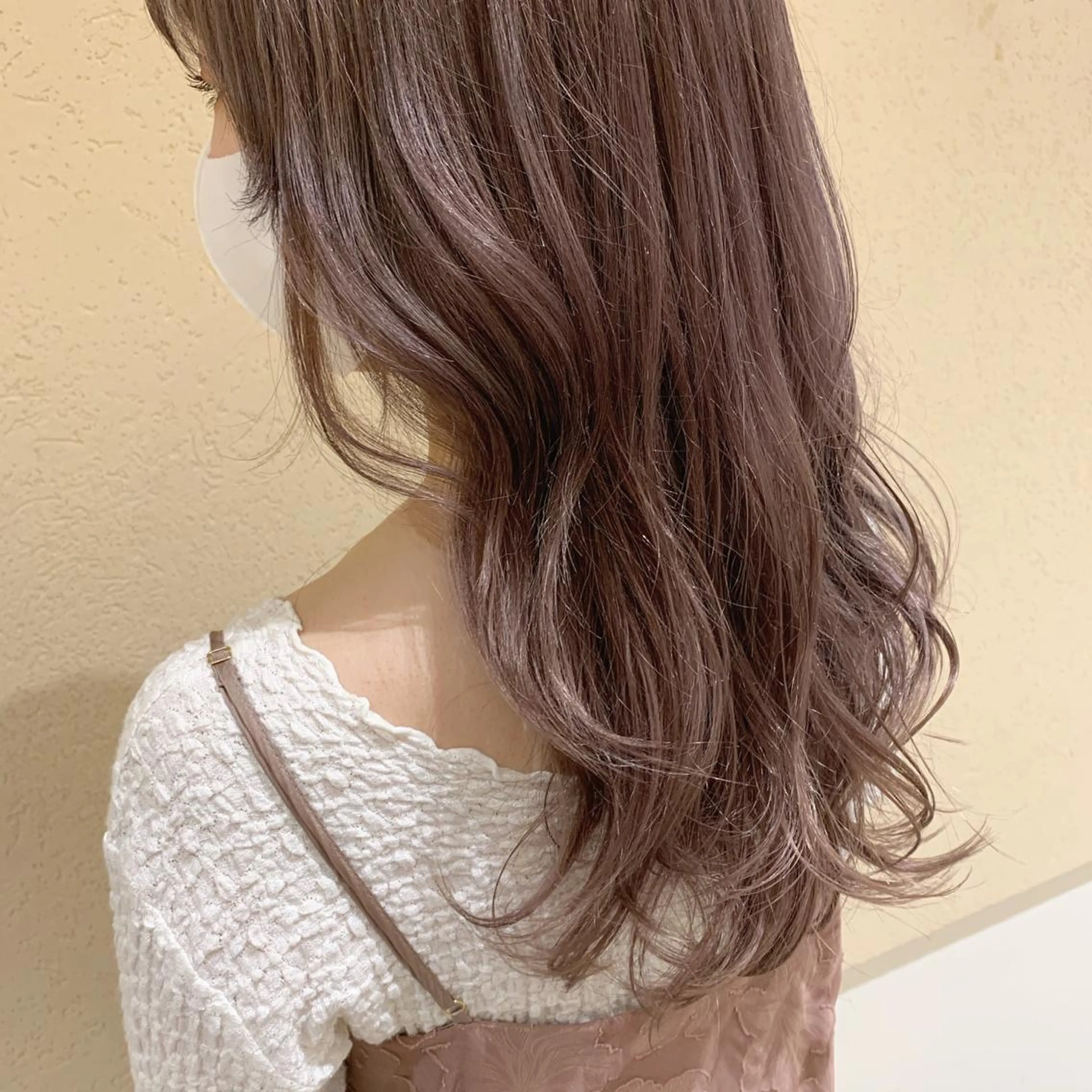 ロング カラー グレージュ ラベンダーカラー ラベンダーグレージュ ラベンダーグレー GO TODAY SHAiRE SALON所属・𝒢𝒾𝓇𝓁𝓎 ⑅　𝓎𝓊𝓀𝒶のヘアスタイル