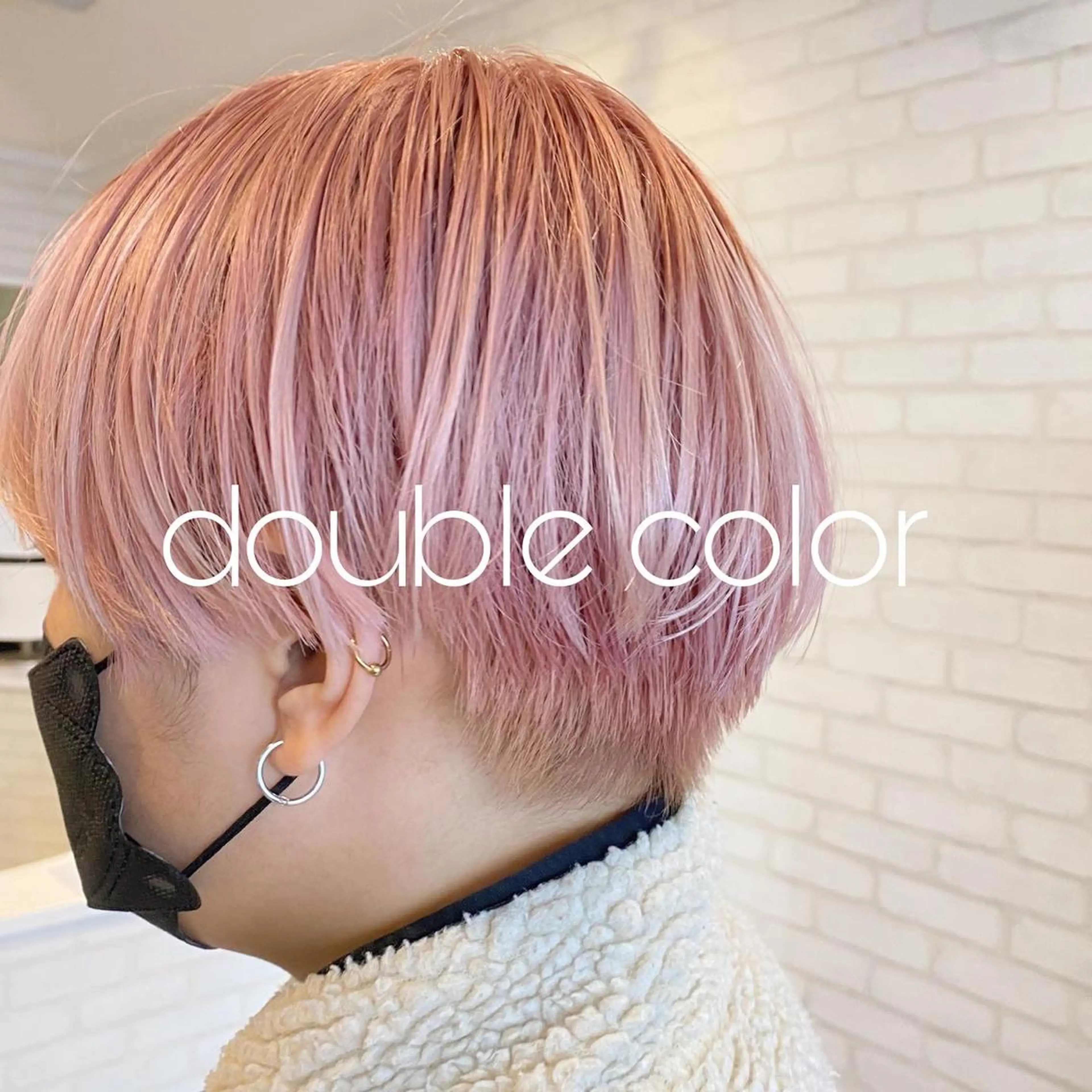 ショート カラー すずき なぎさ☀️のヘアスタイル