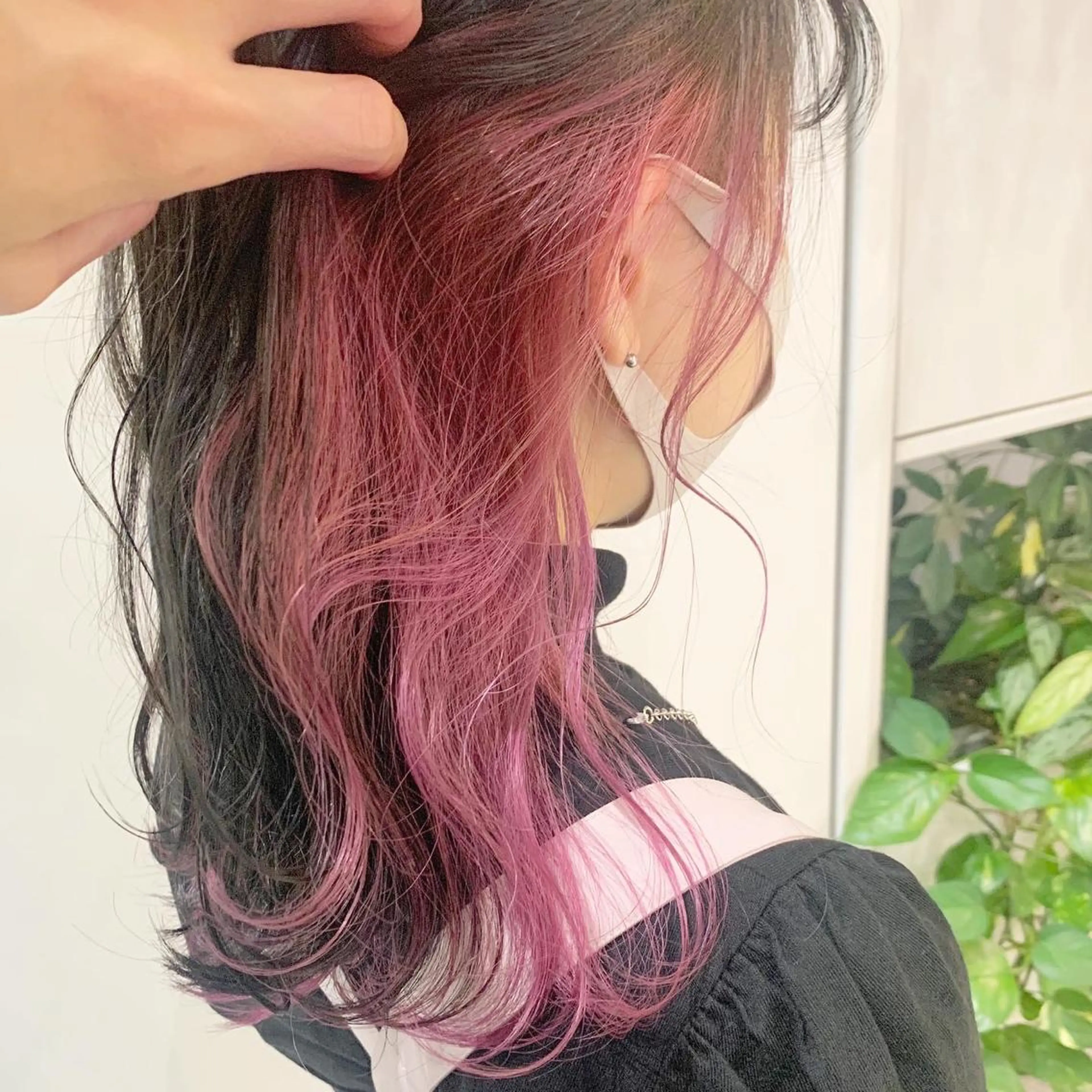 ミディアム ヘアカラー 完全個室サロン💐 代表取締役💐梶谷のヘアスタイル