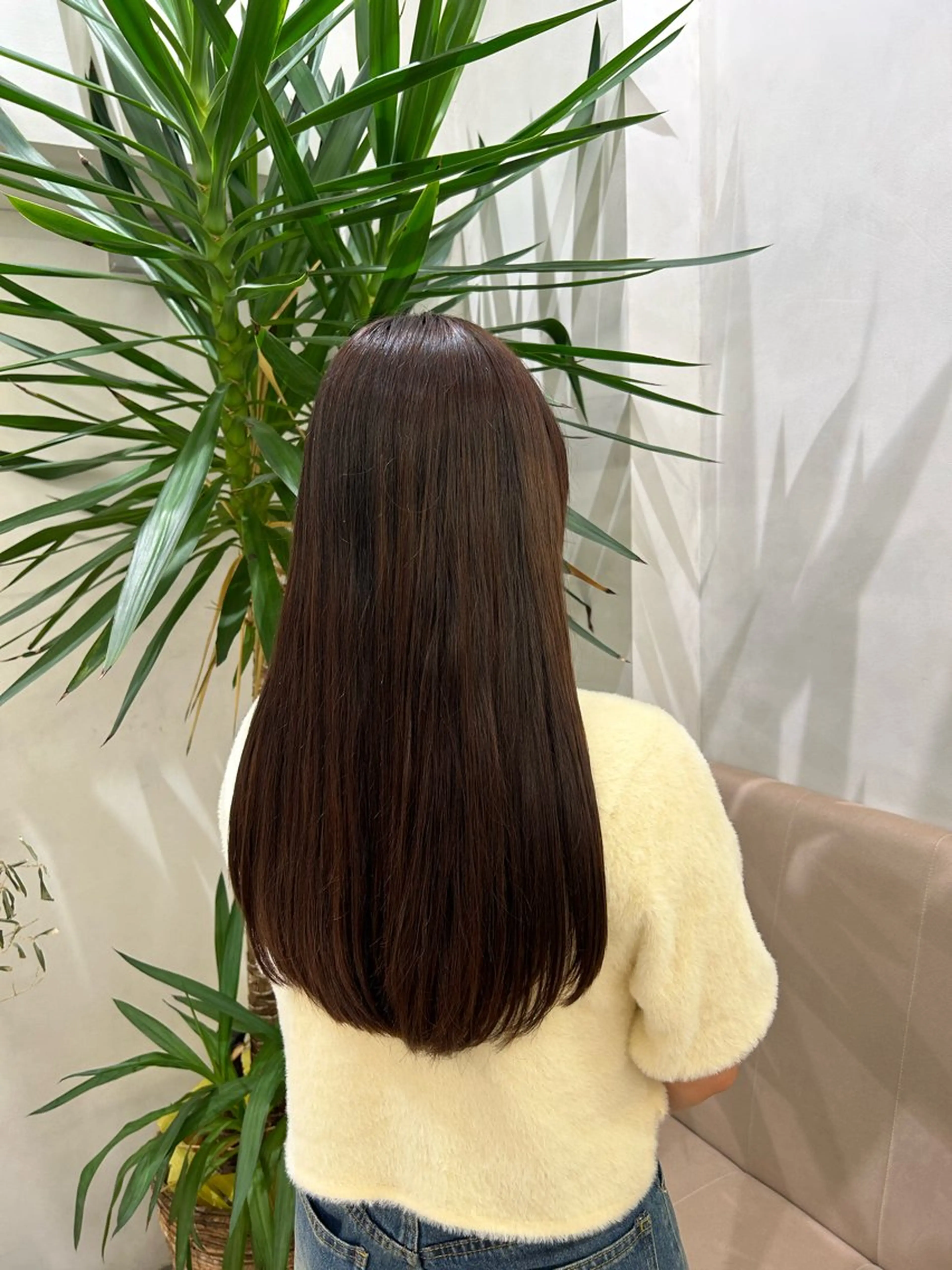 ロング カラー ヘアカラー ブラウン┆うる艶 ┆ゆうは🤍のヘアスタイル