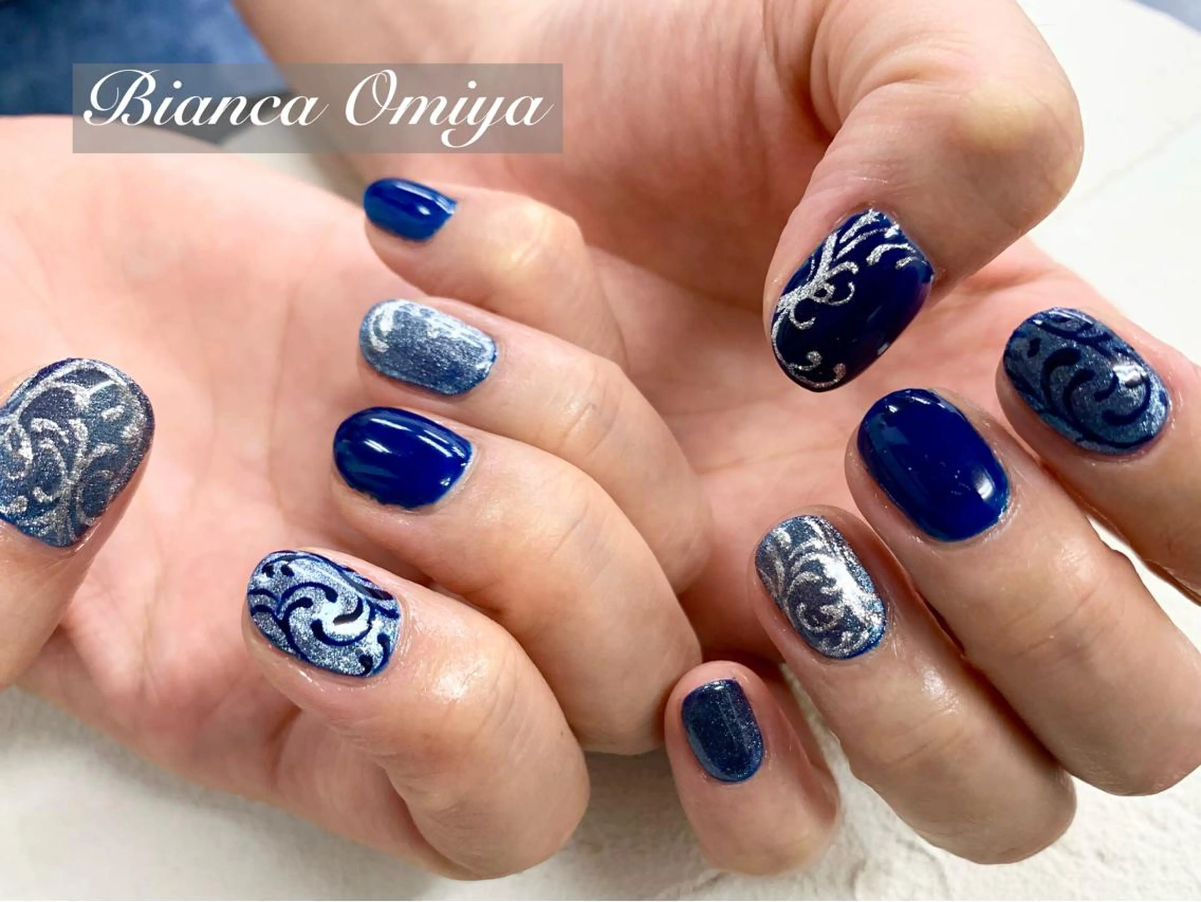 ネイル ビアンカ大宮 店長 モリサワレイラのネイルデザイン