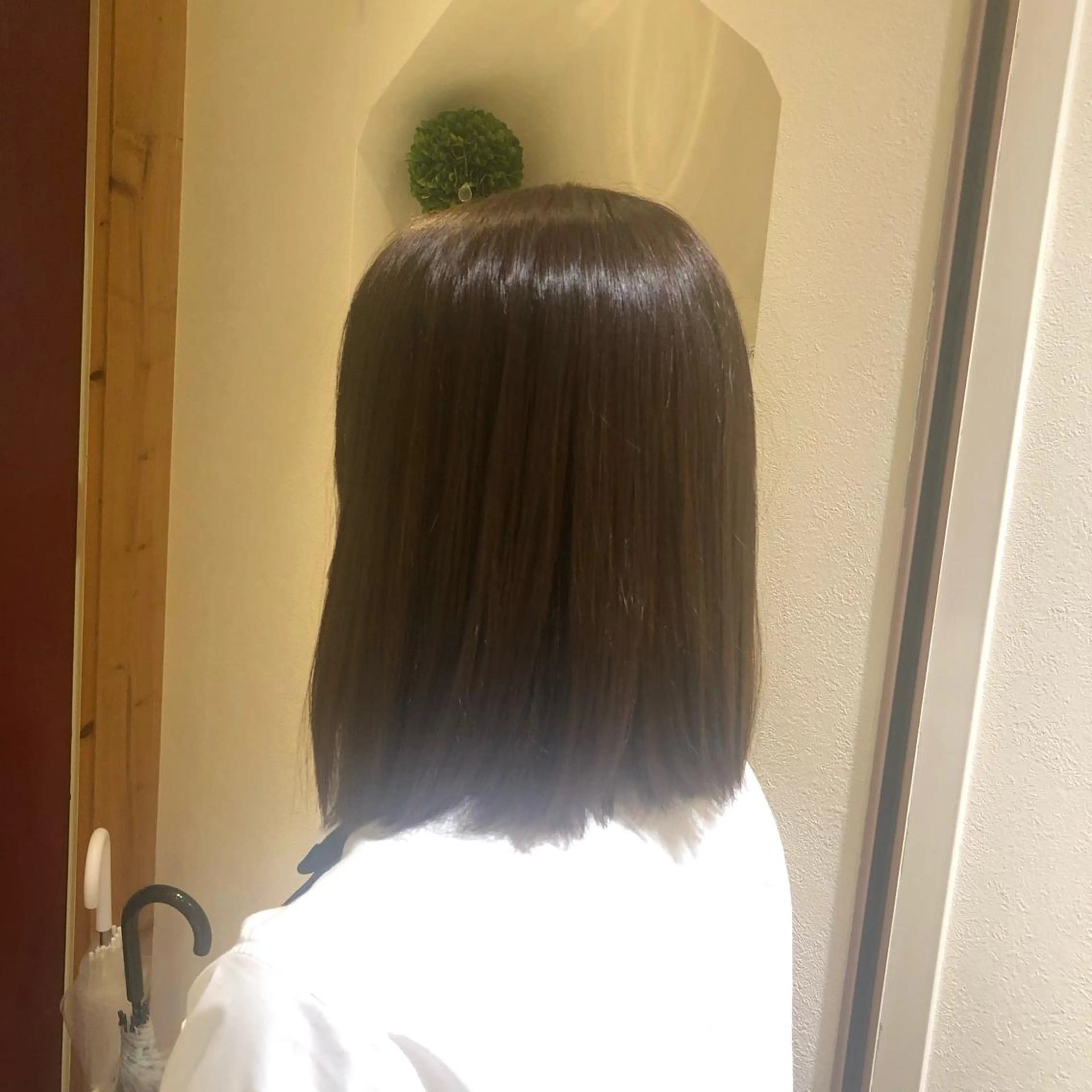 ミディアム 組藤 沙奈のヘアスタイル