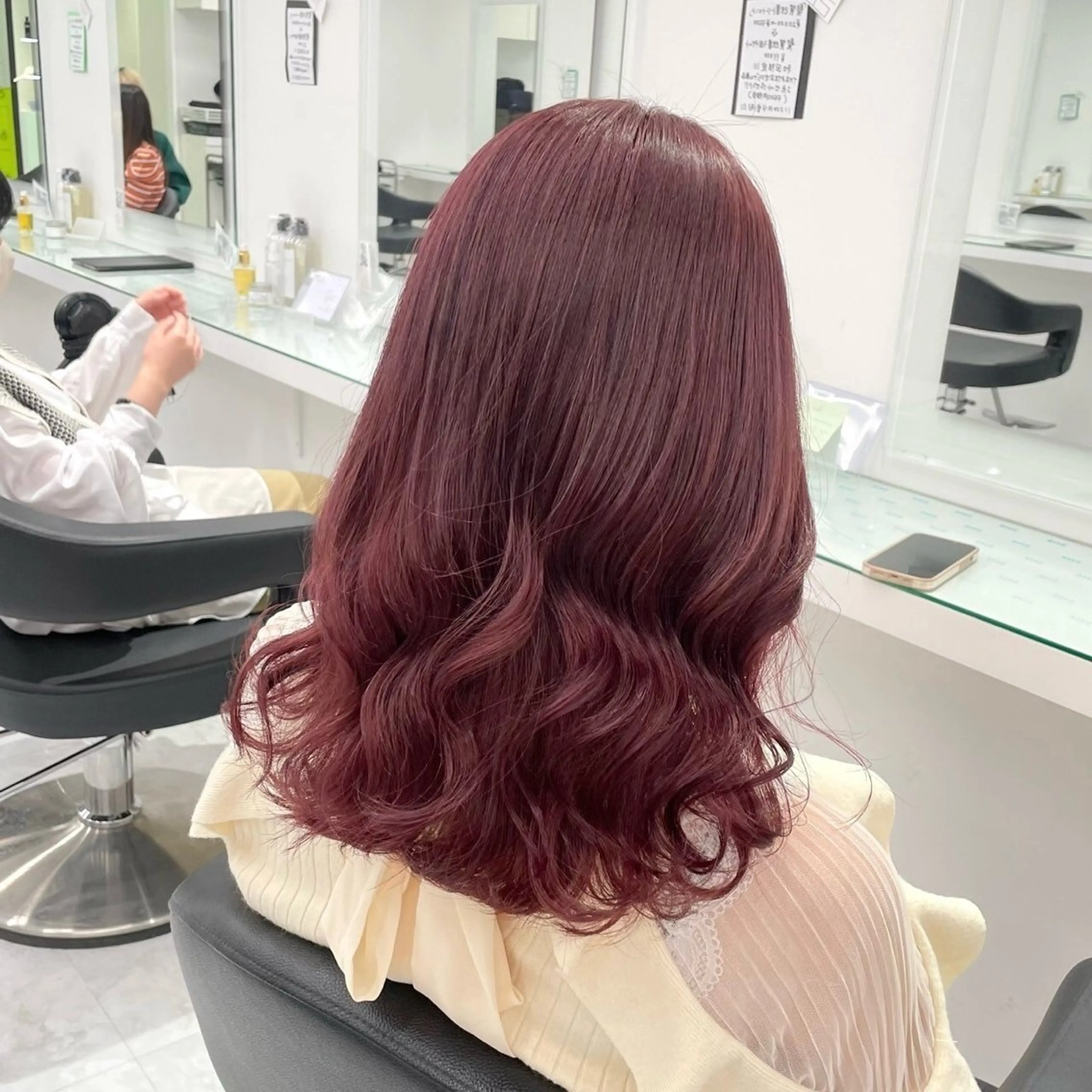 カラー ブリーチ ダブルカラー ブリーチなしカラー 髪質改善 🍒暖色艶カラー 🍒FUKA🍒横浜のヘアスタイル