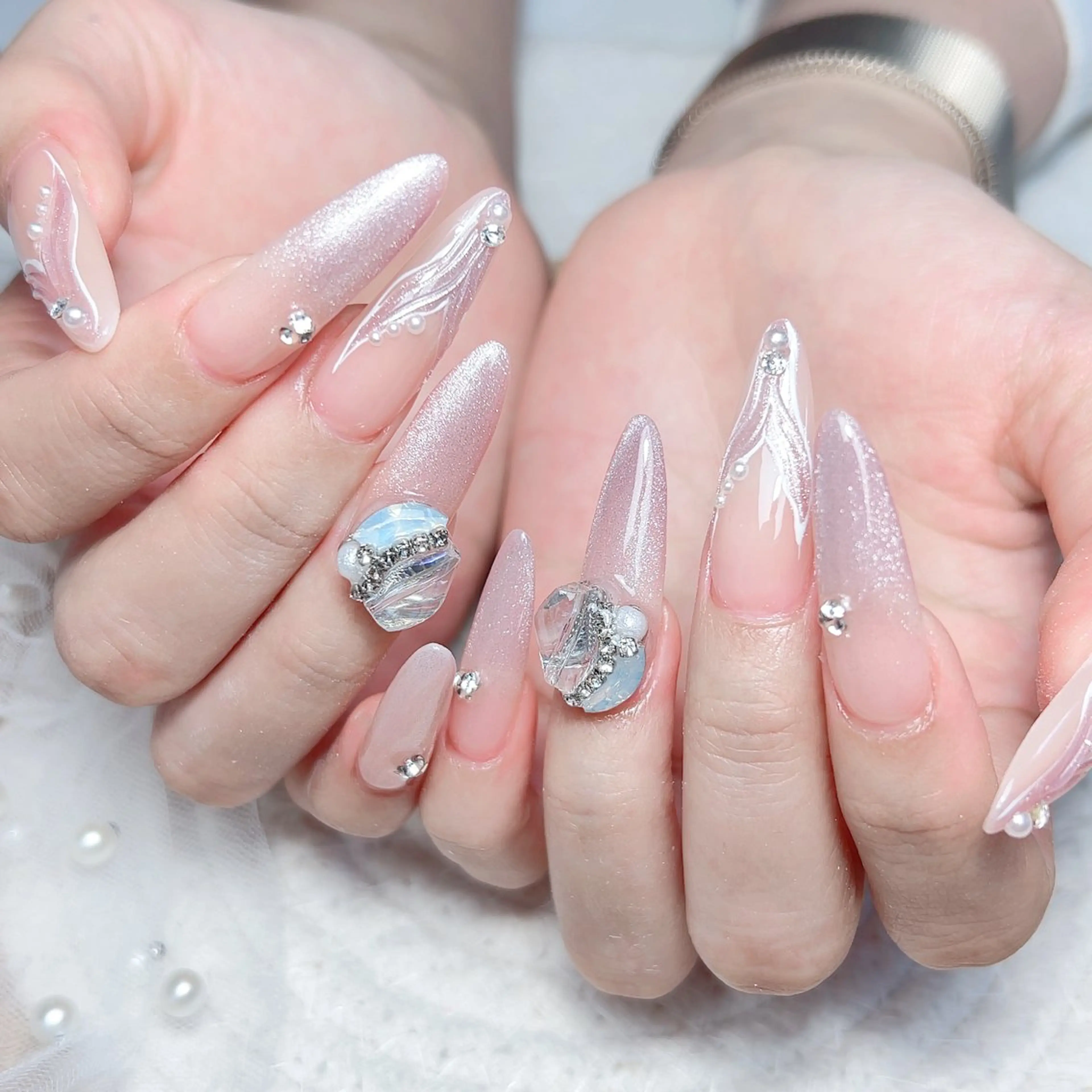 ネイル M🌷nail 長さだし専門店のネイルデザイン