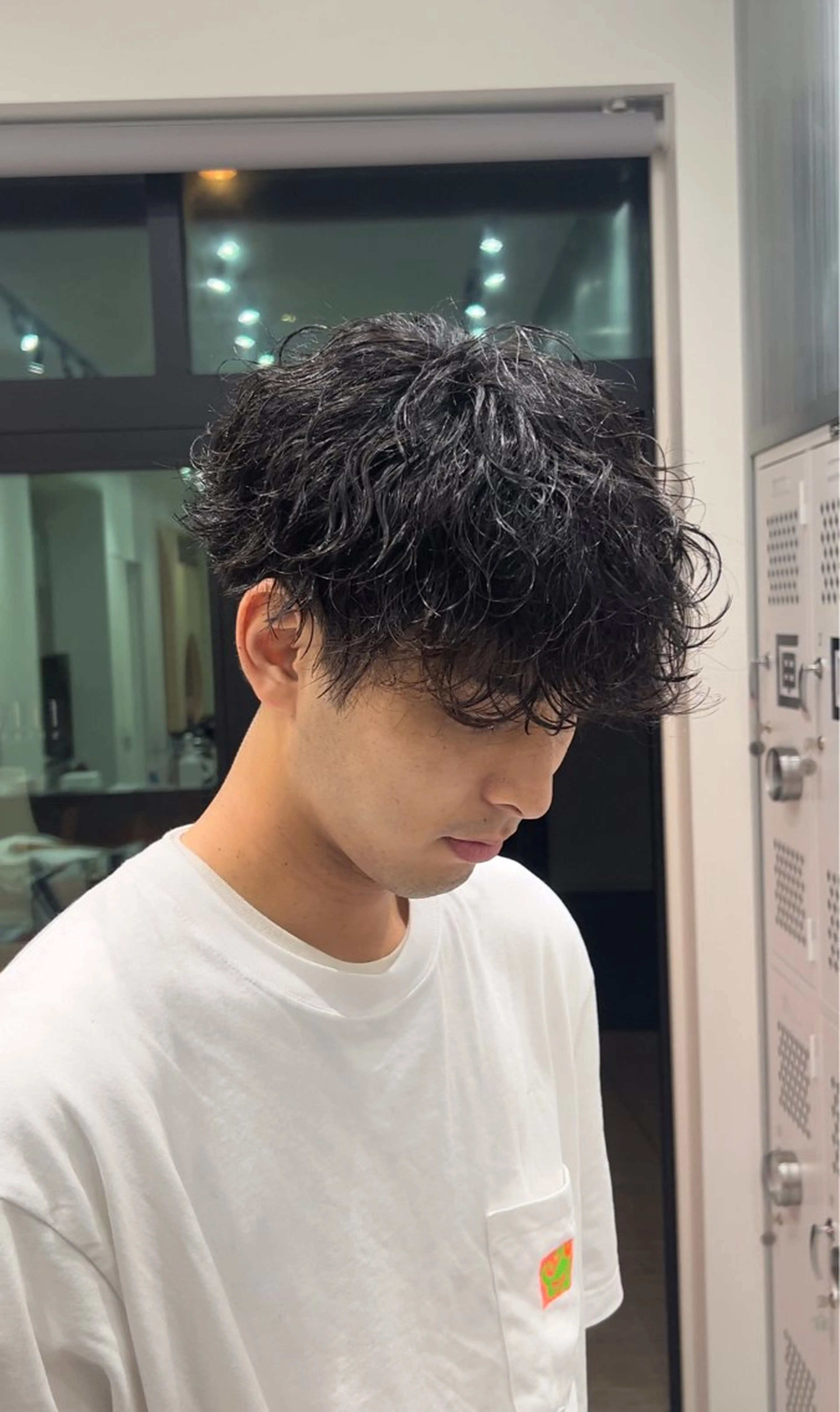 パーマ ツイストスパイラルパーマ スパイラルパーマ fifth 今西翔汰のヘアスタイル