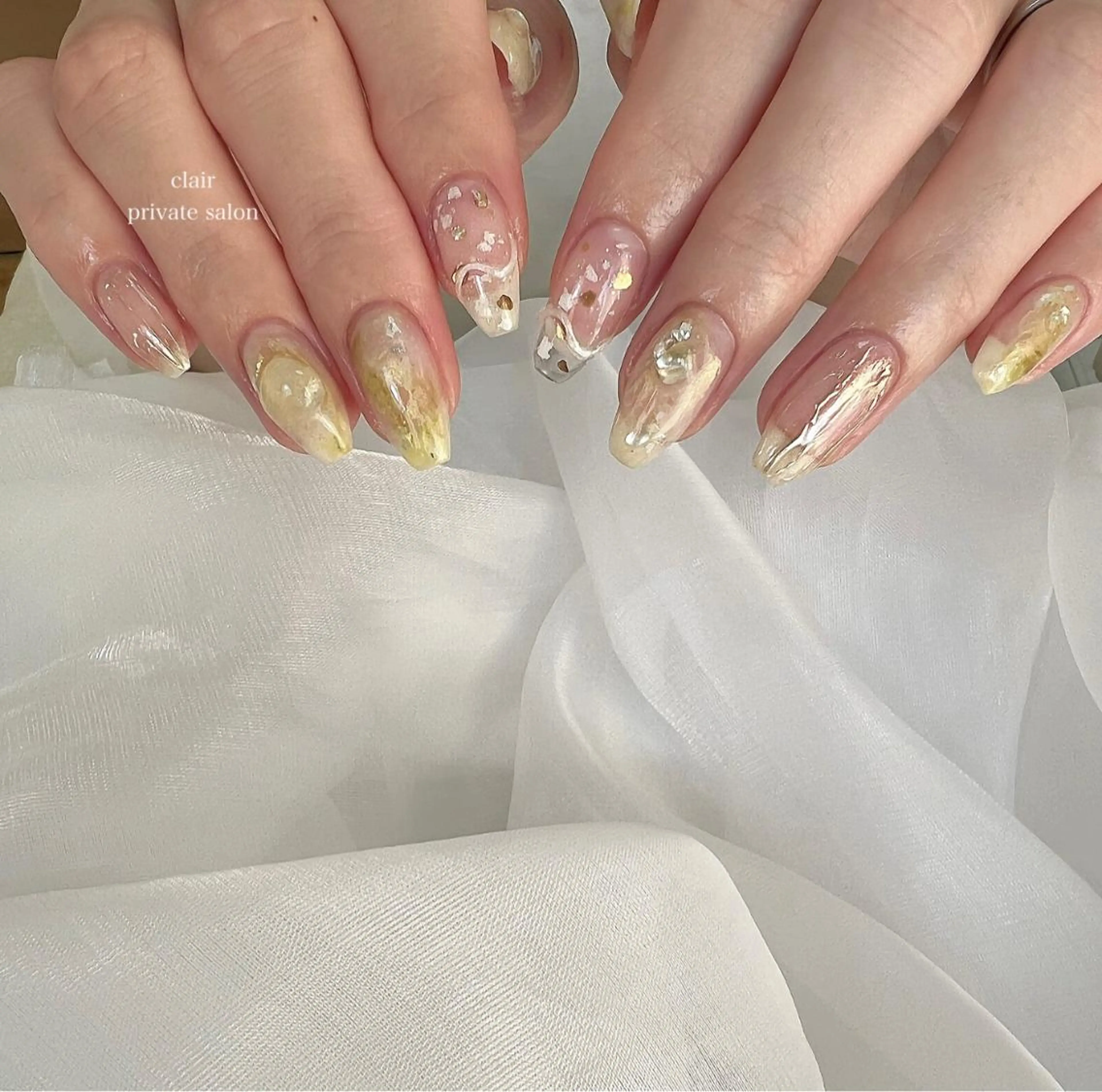 ネイル ハンドネイル ハンドケア nail salon una.のネイルデザイン