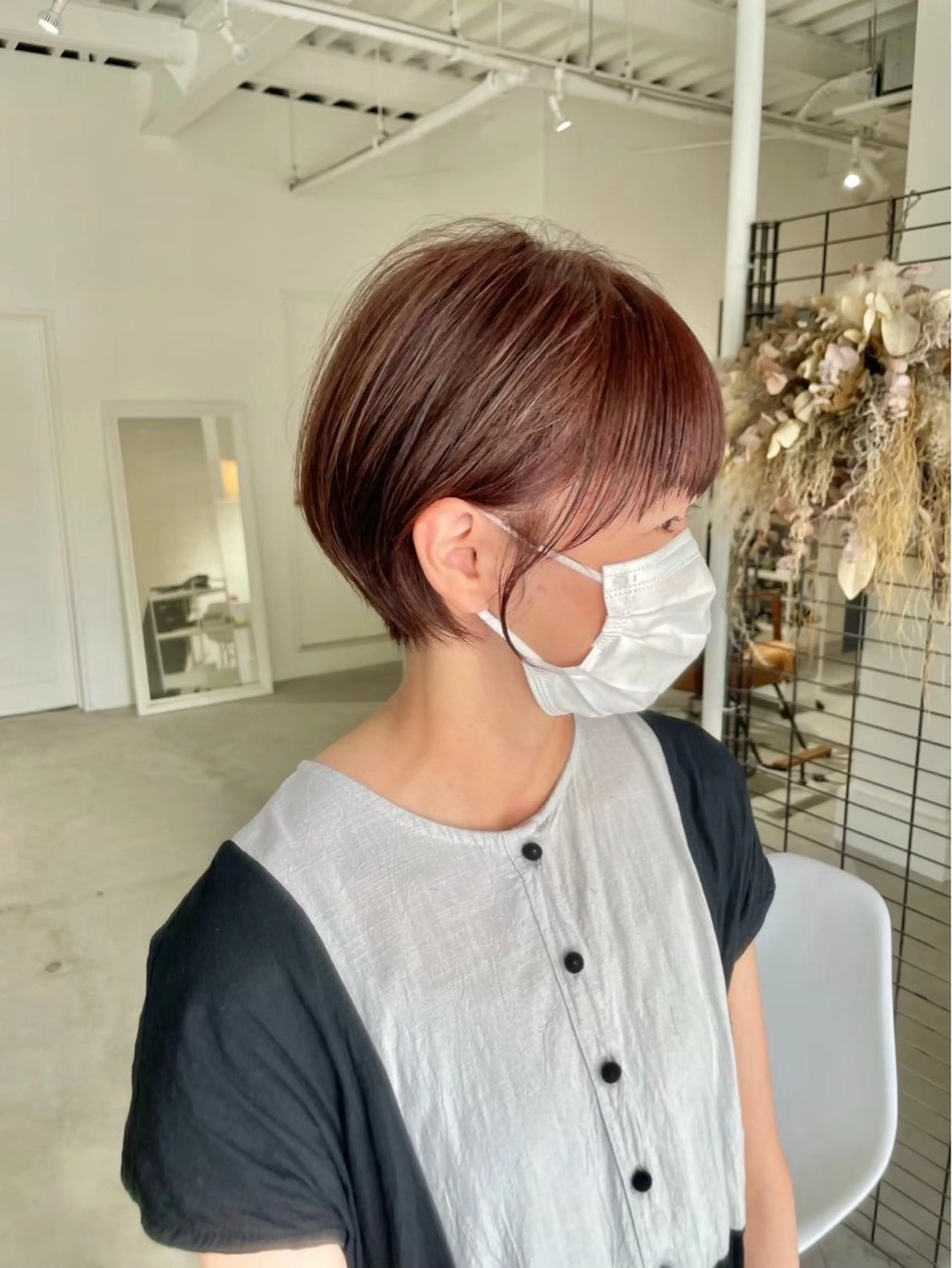 ショート juve.別府店所属・ショート/ボブ ハイライト/Lucaのヘアスタイル