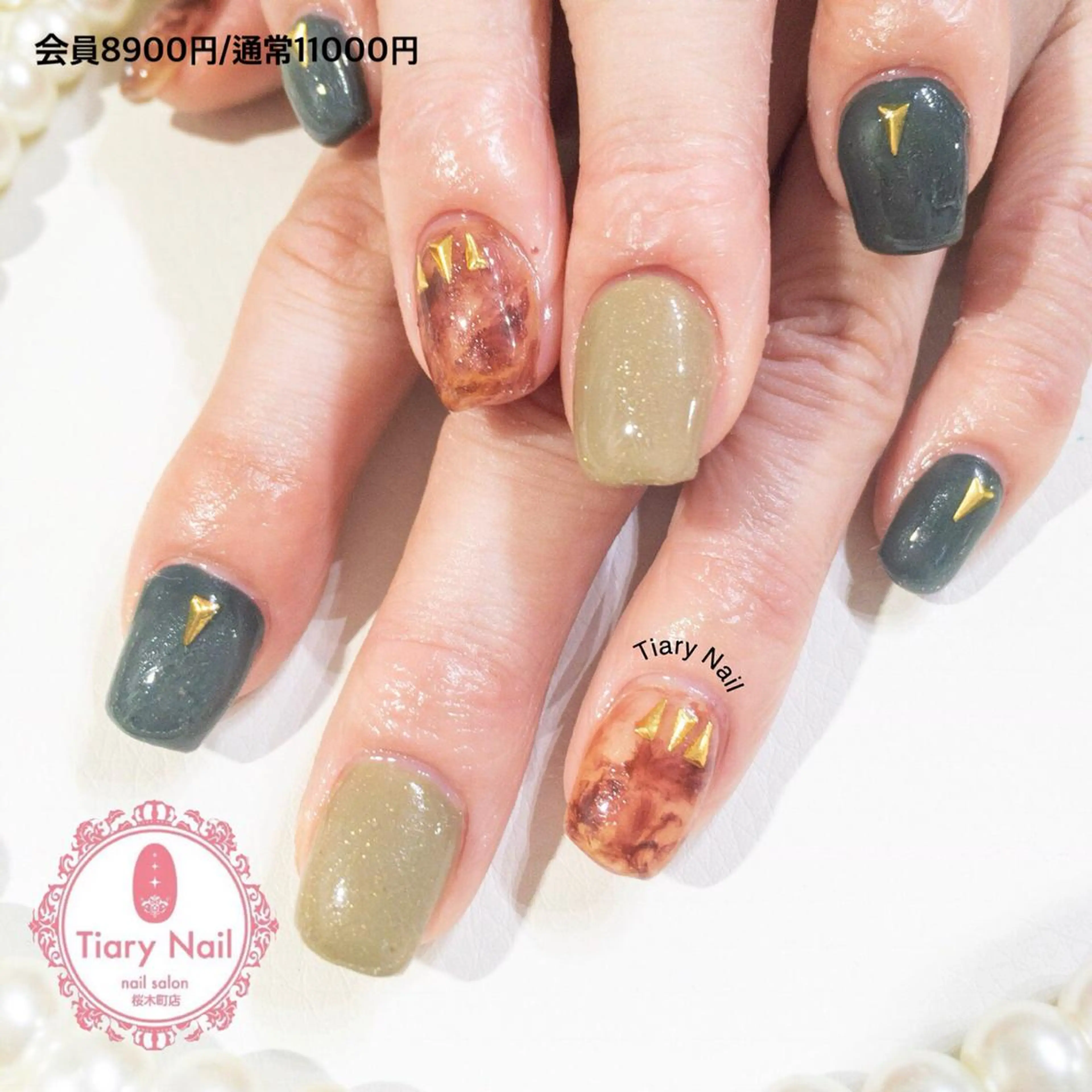ネイル TiaryNail まほのネイルデザイン