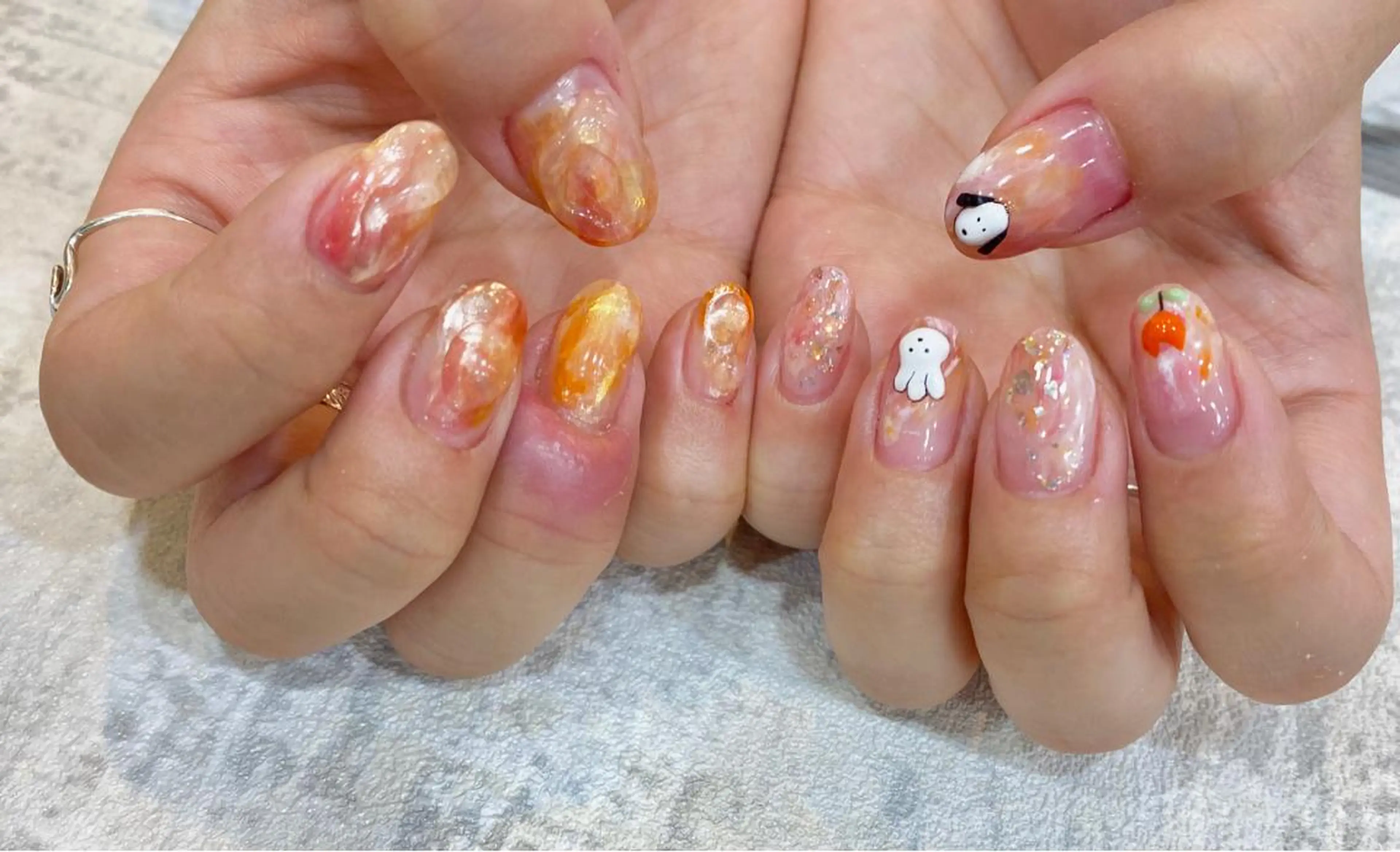 ネイル nuk.所属・坂本 萌のネイルデザイン