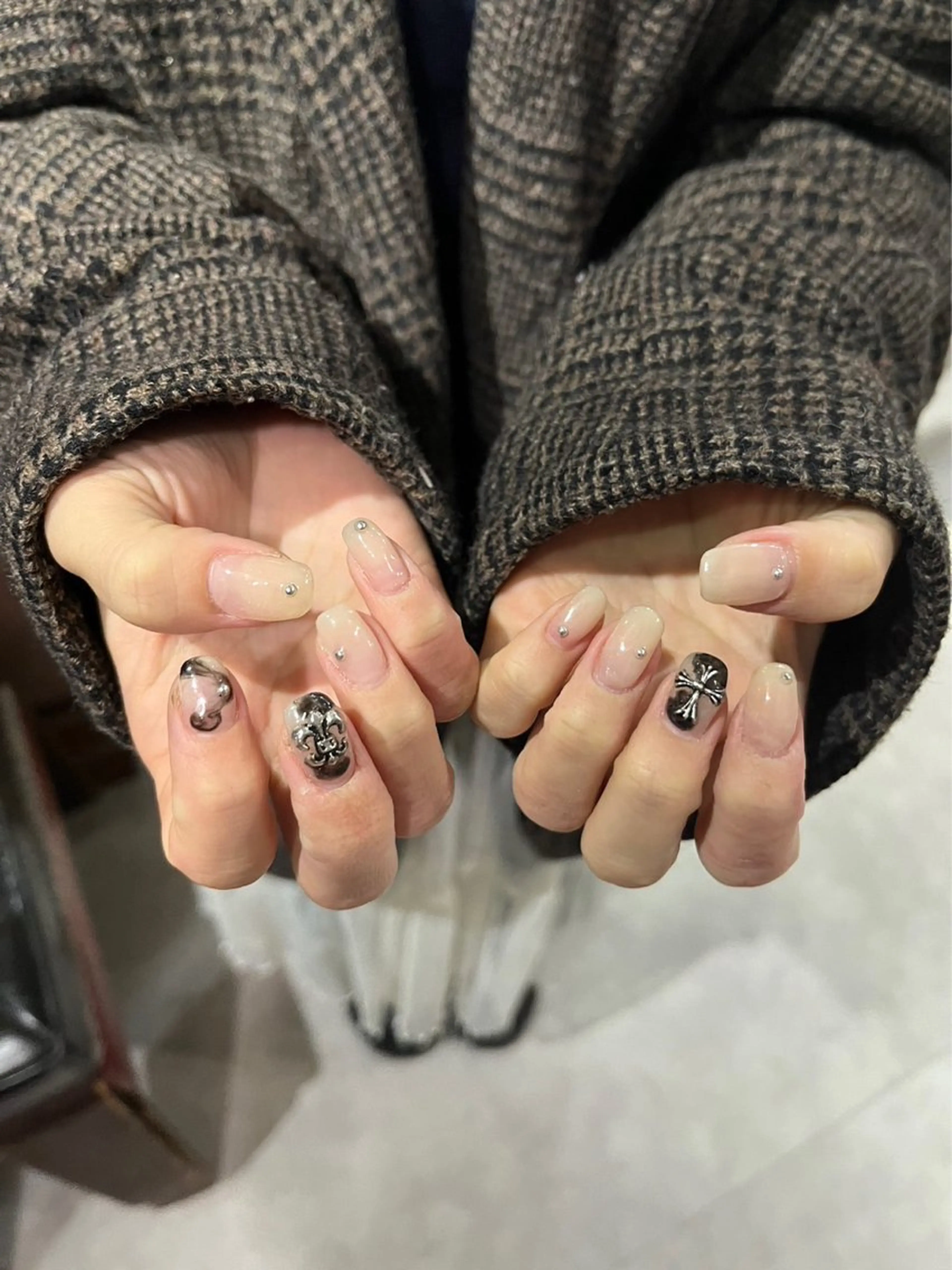 ネイル ゆびノさき茨木店 ニュアンス/アートのネイルデザイン