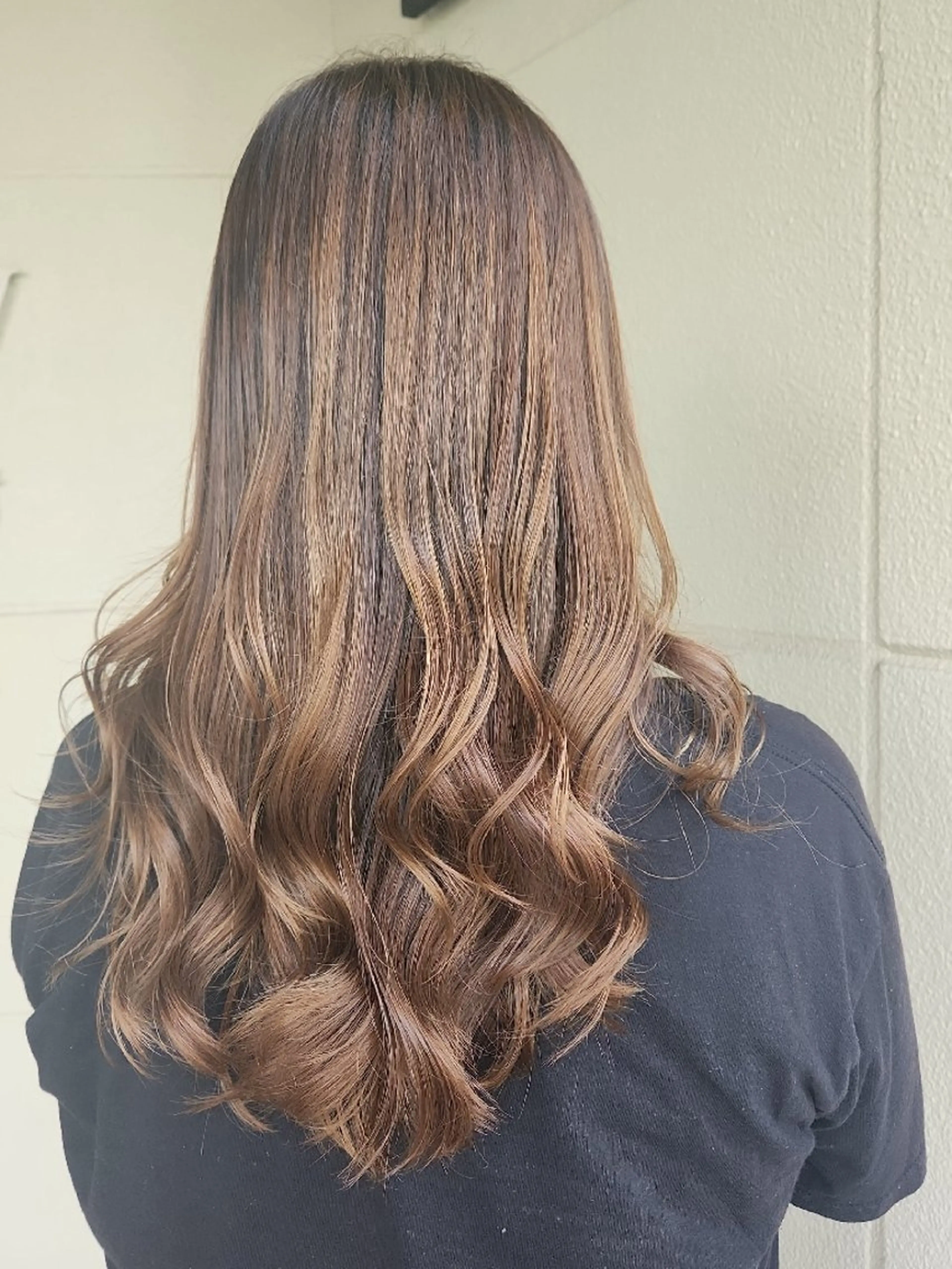 ロング カラー トリートメント カット ヘアカラー トリートメント 安達 舞/SPAのヘアスタイル