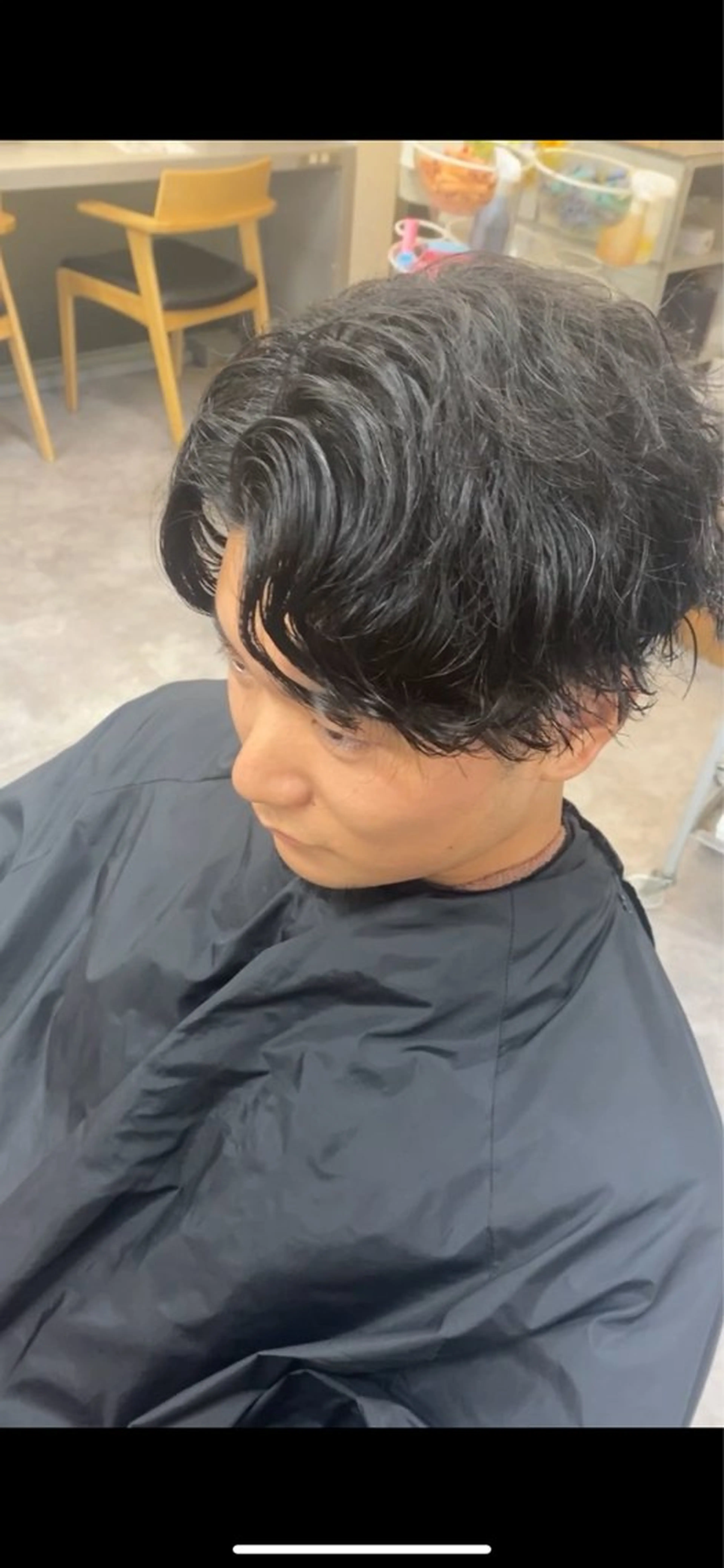 パーマ メンズカット金子 温貴のヘアスタイル