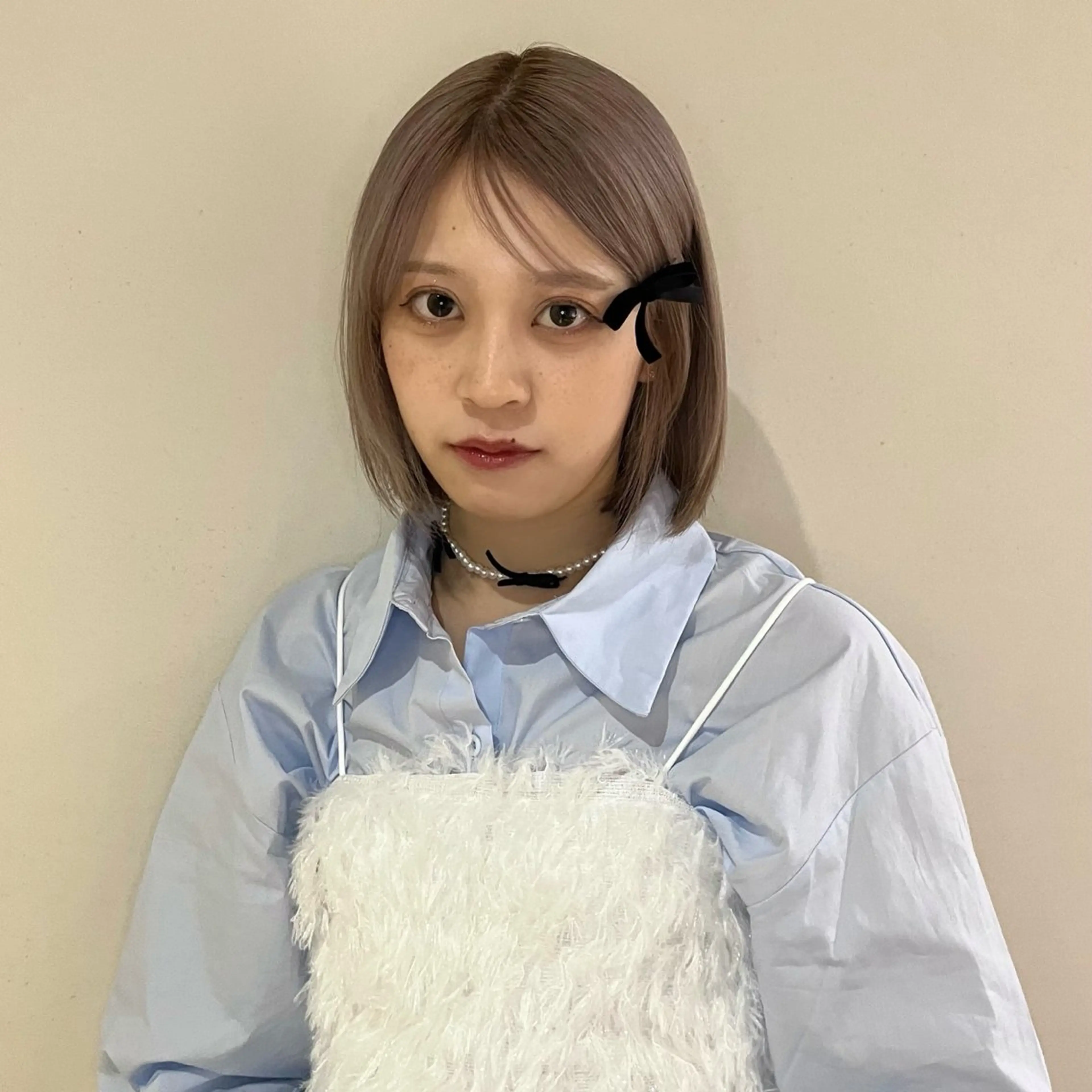 ミディアム カラー はるか/ CosyVelvetのヘアスタイル