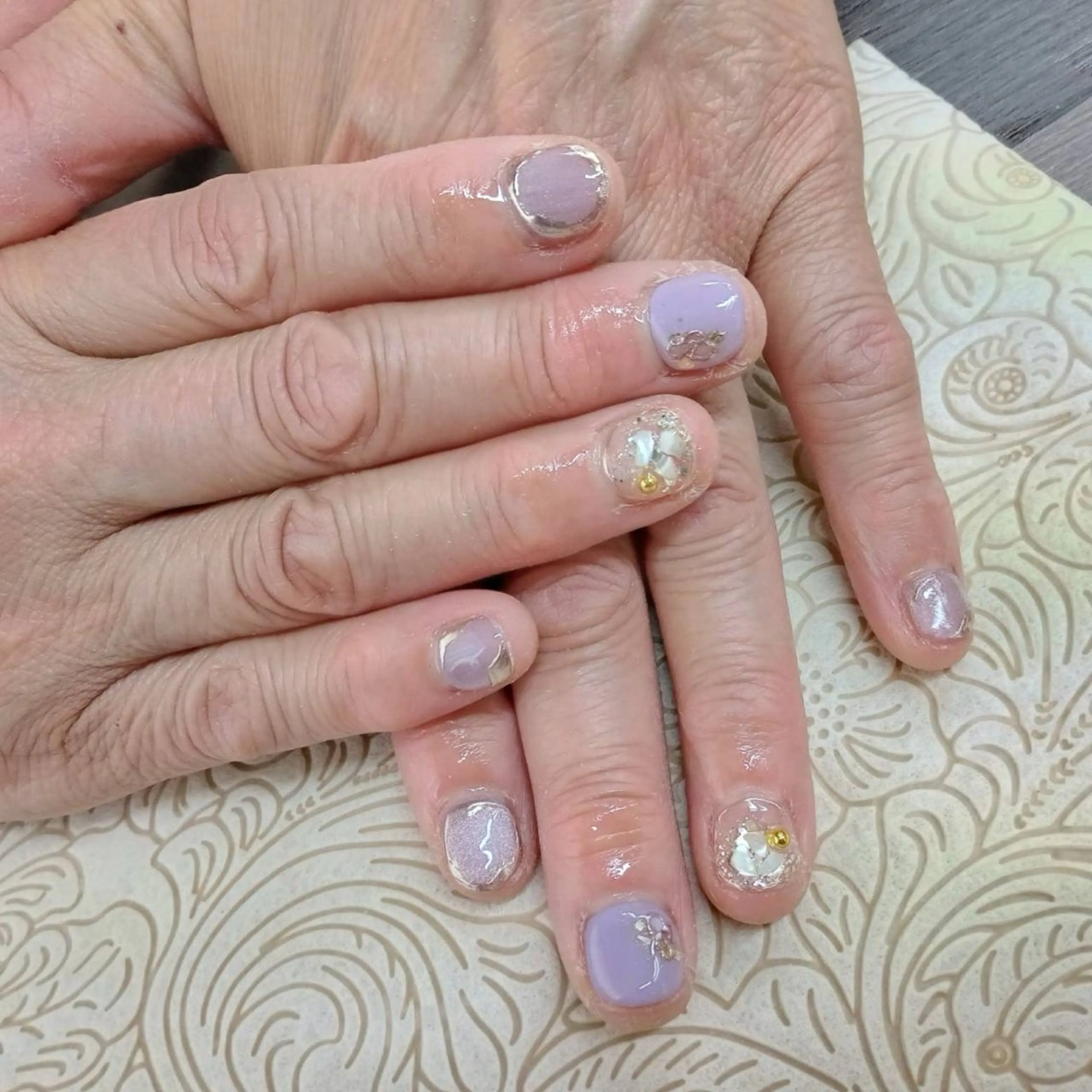 ネイル フラワーネイル precious nail room所属・precious nail  roomのネイルデザイン