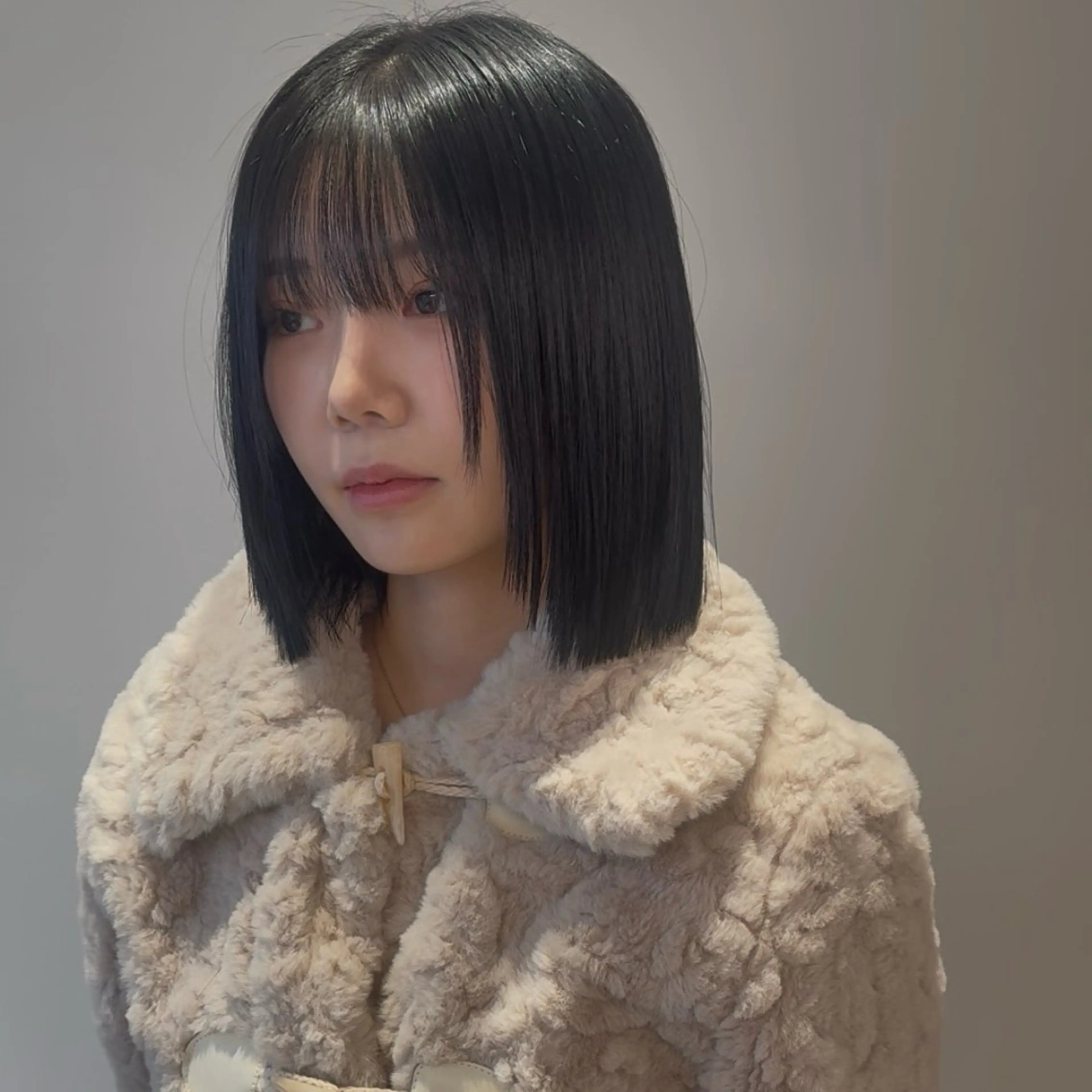 ミディアム カラー カット ヘアカラー トリートメント noa/ 渋谷のヘアスタイル