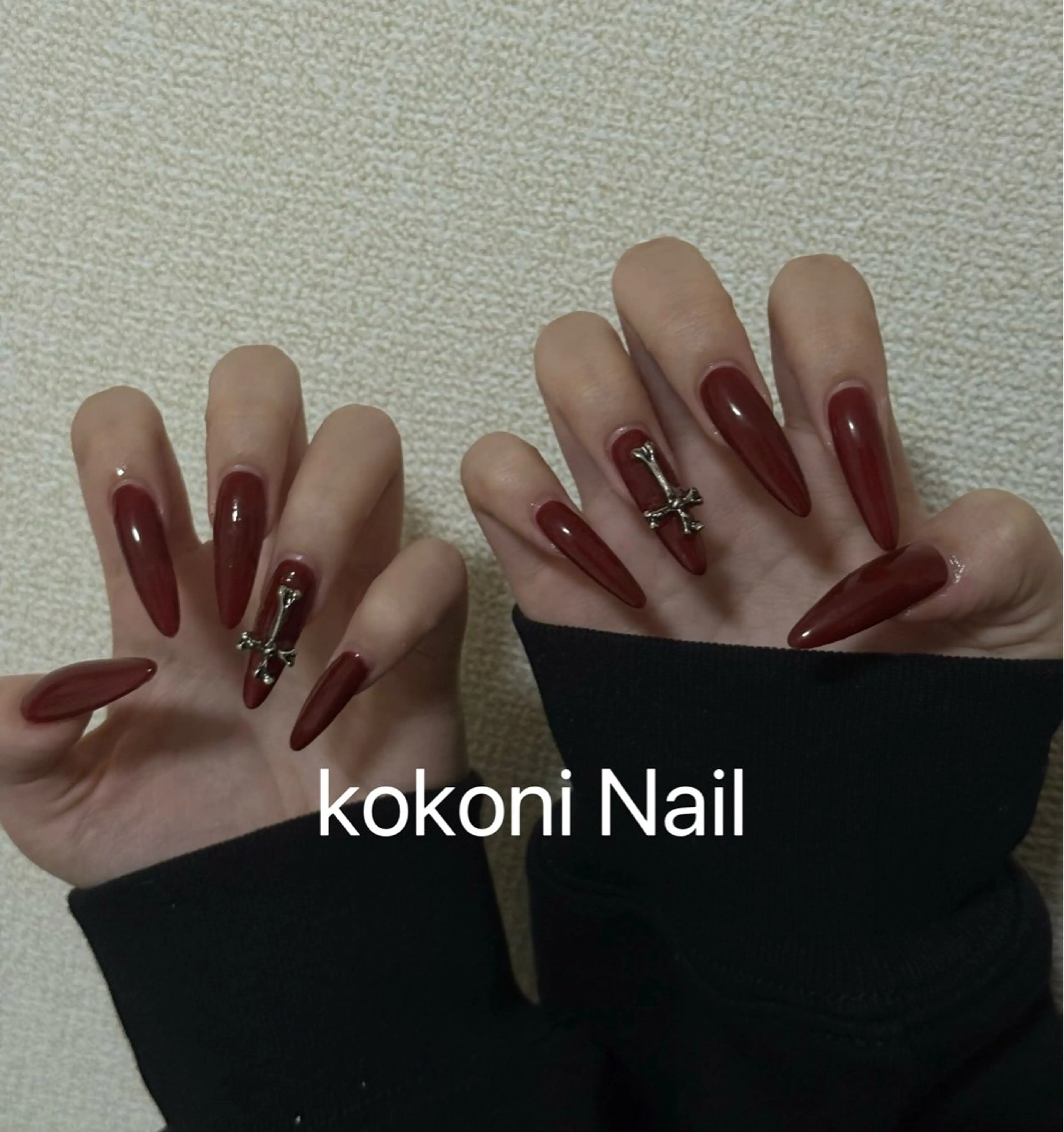 ネイル ハンドネイル ここに ネイルサロンのネイルデザイン