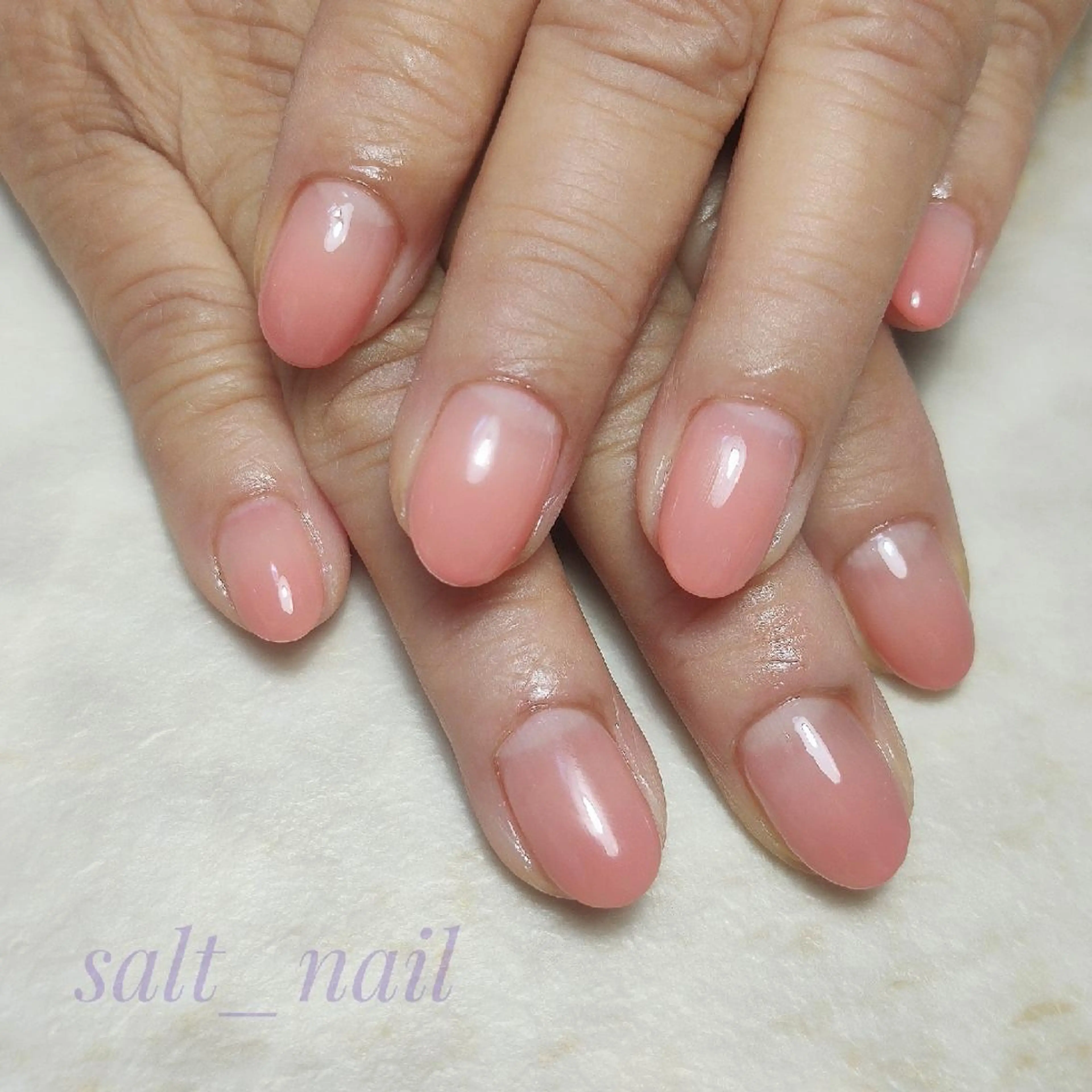 ネイル グラデーション ハンドネイル 個人サロン saltnailのネイルデザイン