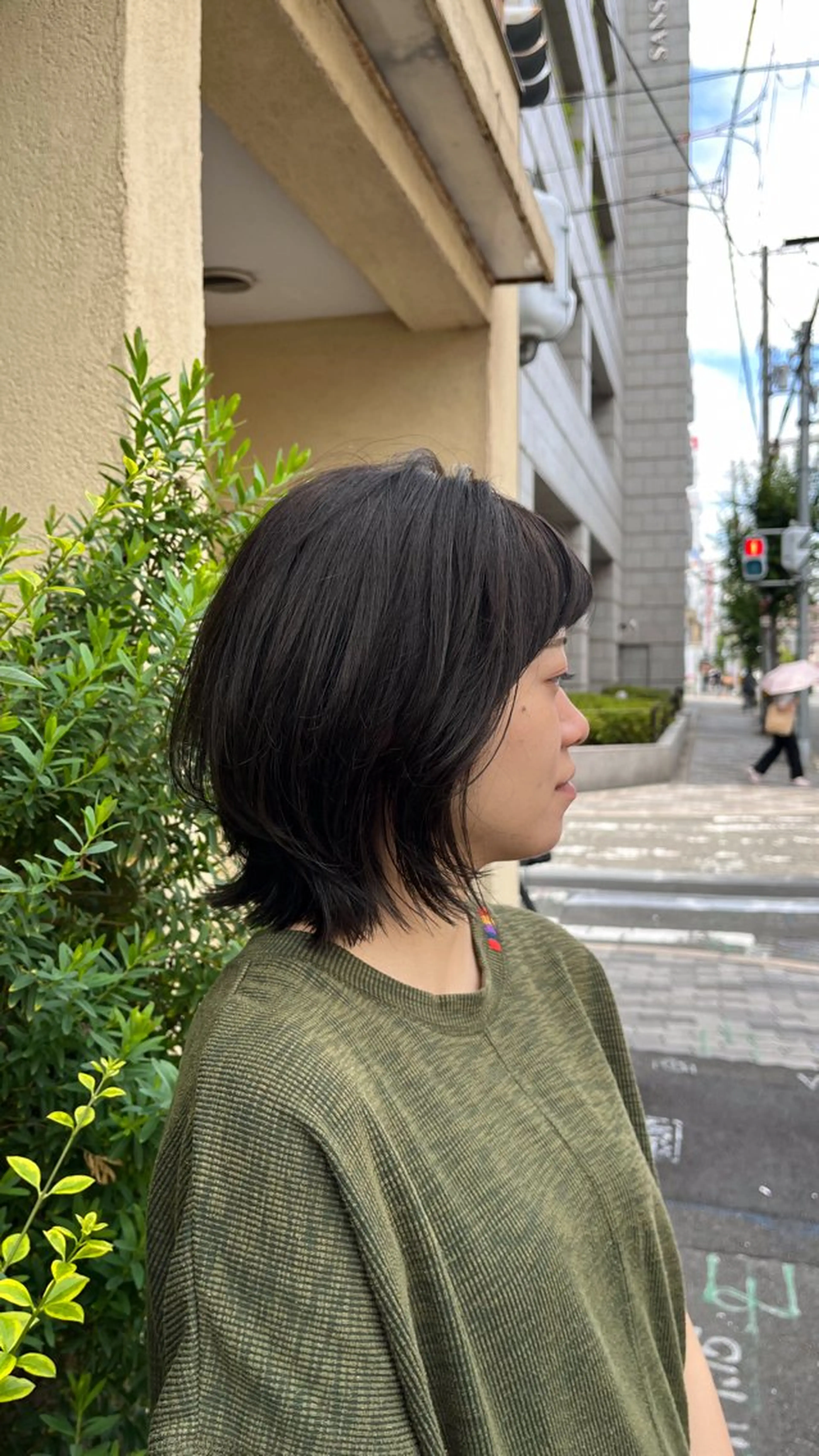 ショート ボブ くびれヘア レイヤーカット カット knack base所属・田中 鈴乃の眉毛・アイブロウイメージ