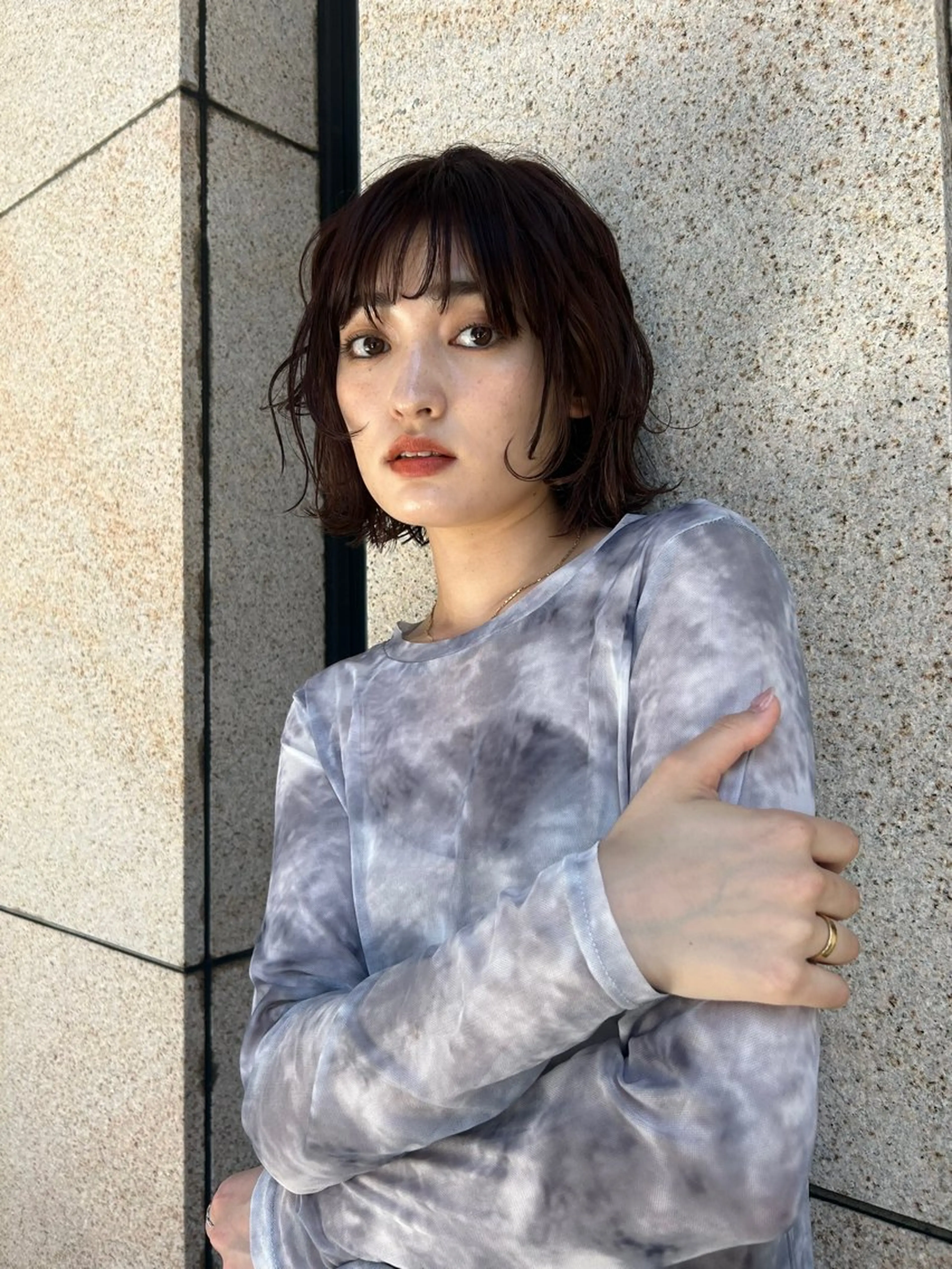 カラー パーマ HARUHI 銀座 美容師౨ৎ⋆˚のヘアスタイル